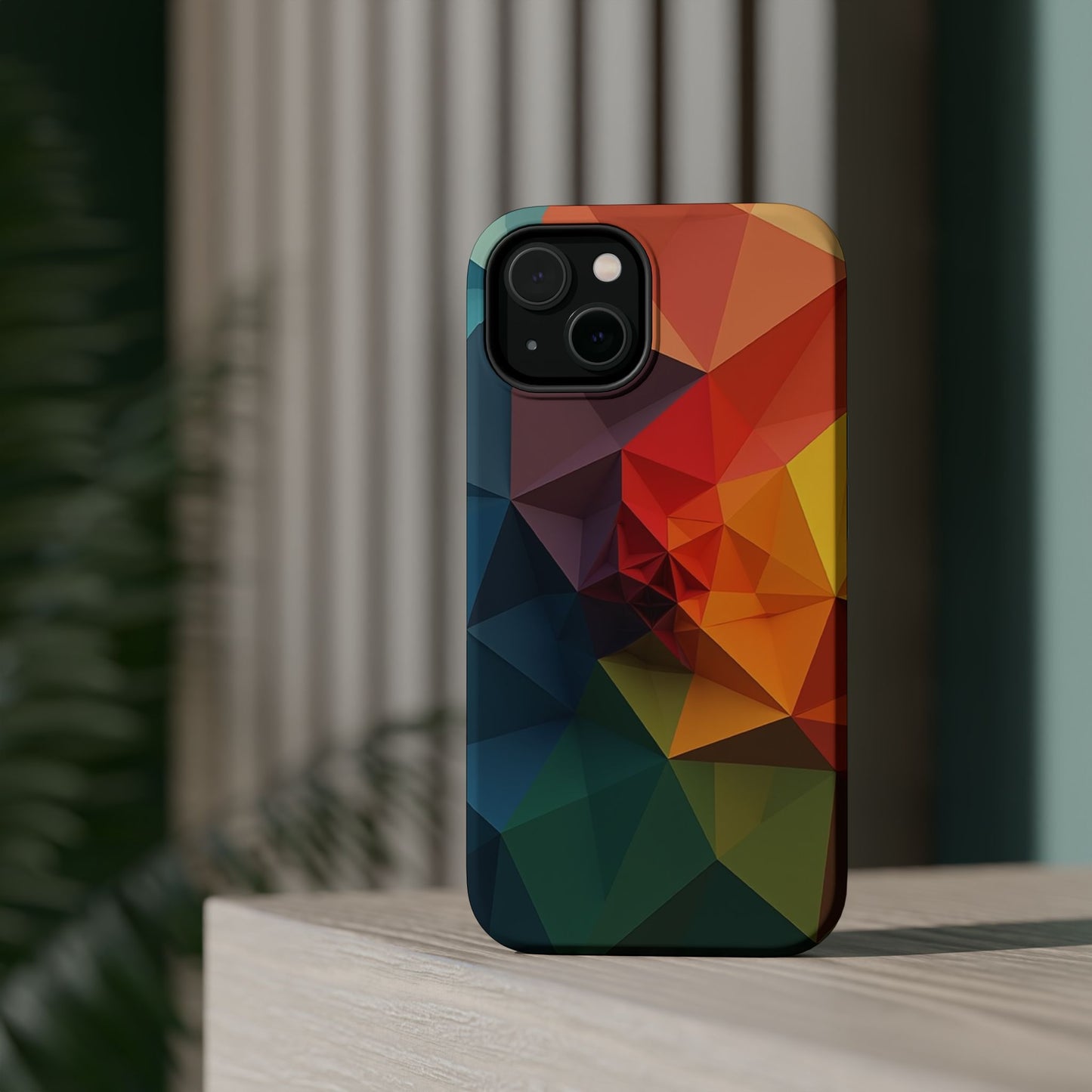 Solar Flare Phone Case for iPhone | Abstract Geometric Slim Protective Cover