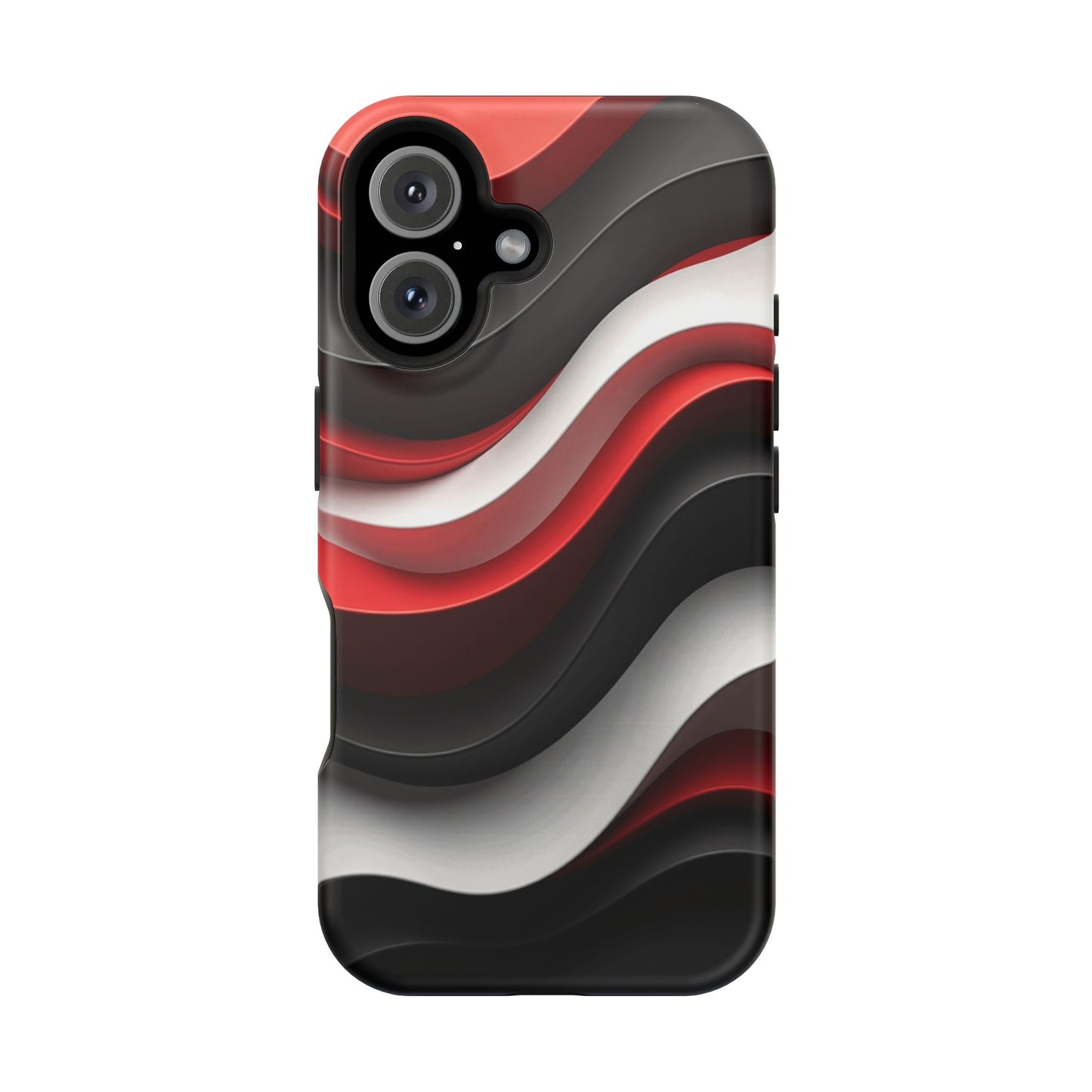 Statement Wave Phone Case - Aesthetic iPhone Case, Edgy Gift Idea, Trendy Summer Accessory