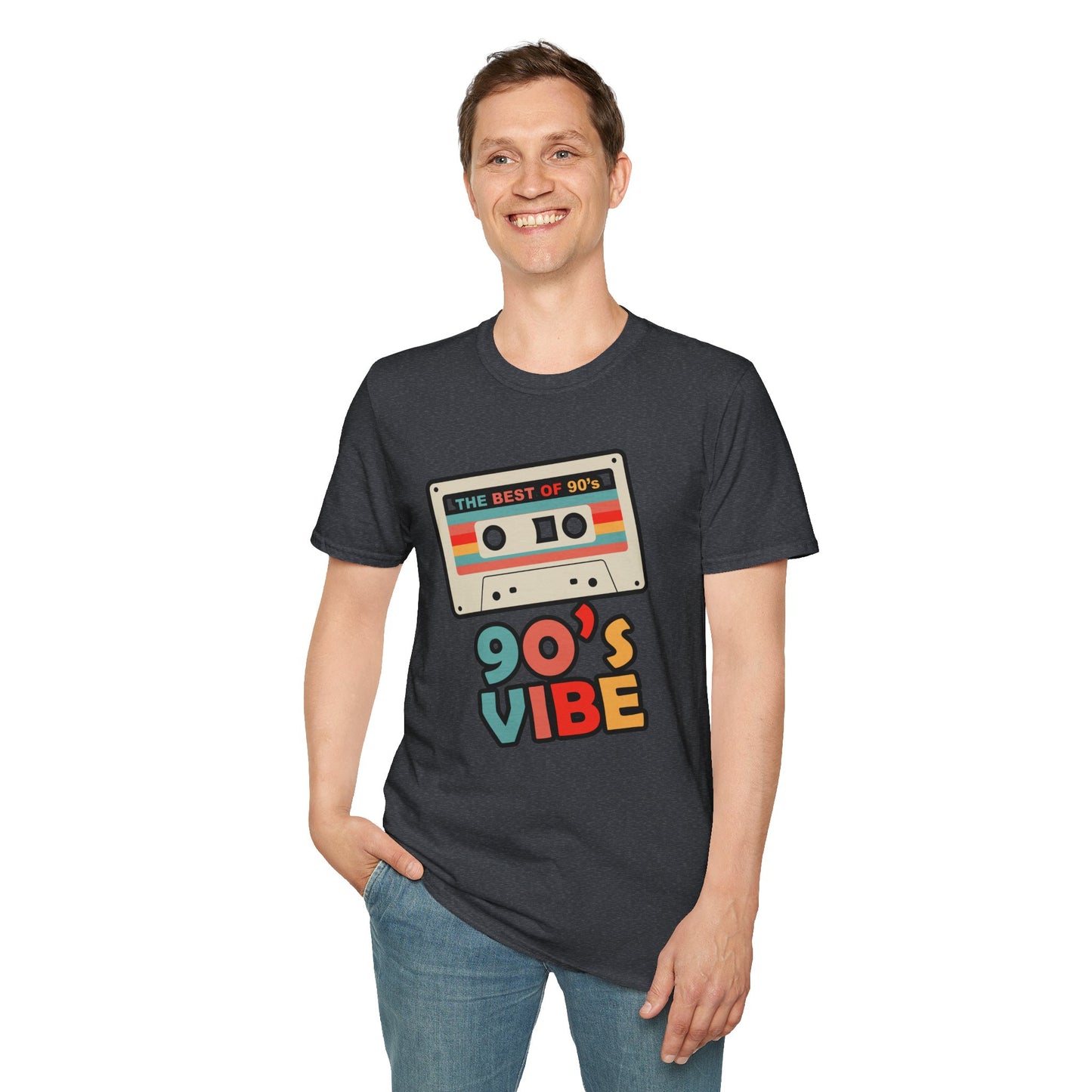 90’s Vibe T-Shirt – Cool Retro Cassette Design for 90s Fans