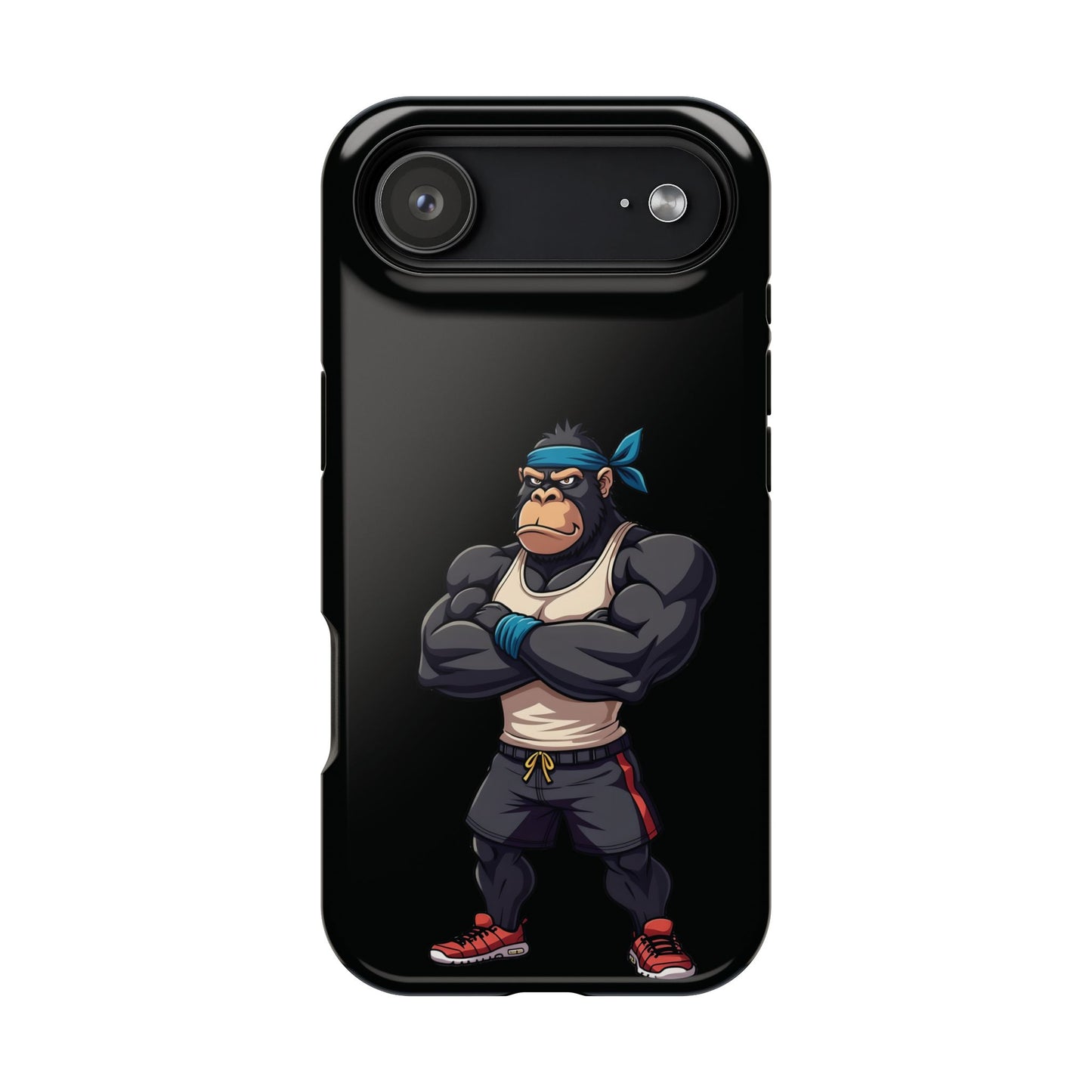 Gym Beast Gorilla Phone Case β Built to Flex, Designed to Protect