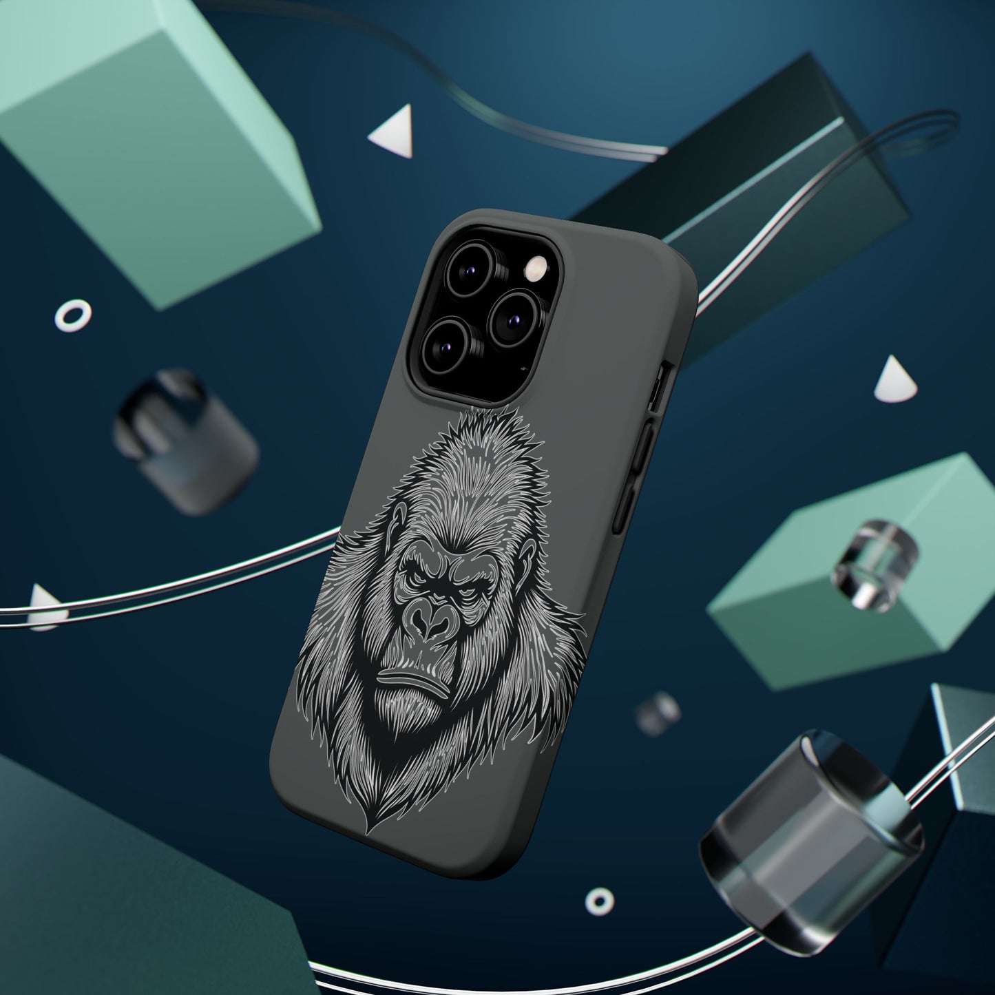 Gorilla Phone Case - Powerful Silverback Design | Protective & Stylish Cases for Men & Women