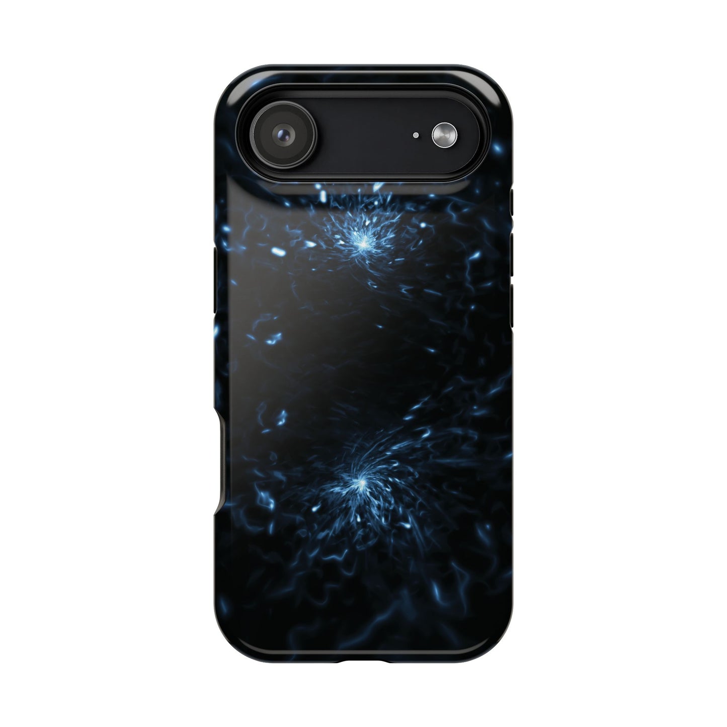 Galaxy Phone Case - Aesthetic iPhone Case | Blue Abstract Energy Design | Gifts for Him/Her | Sci-Fi Tech Vibes