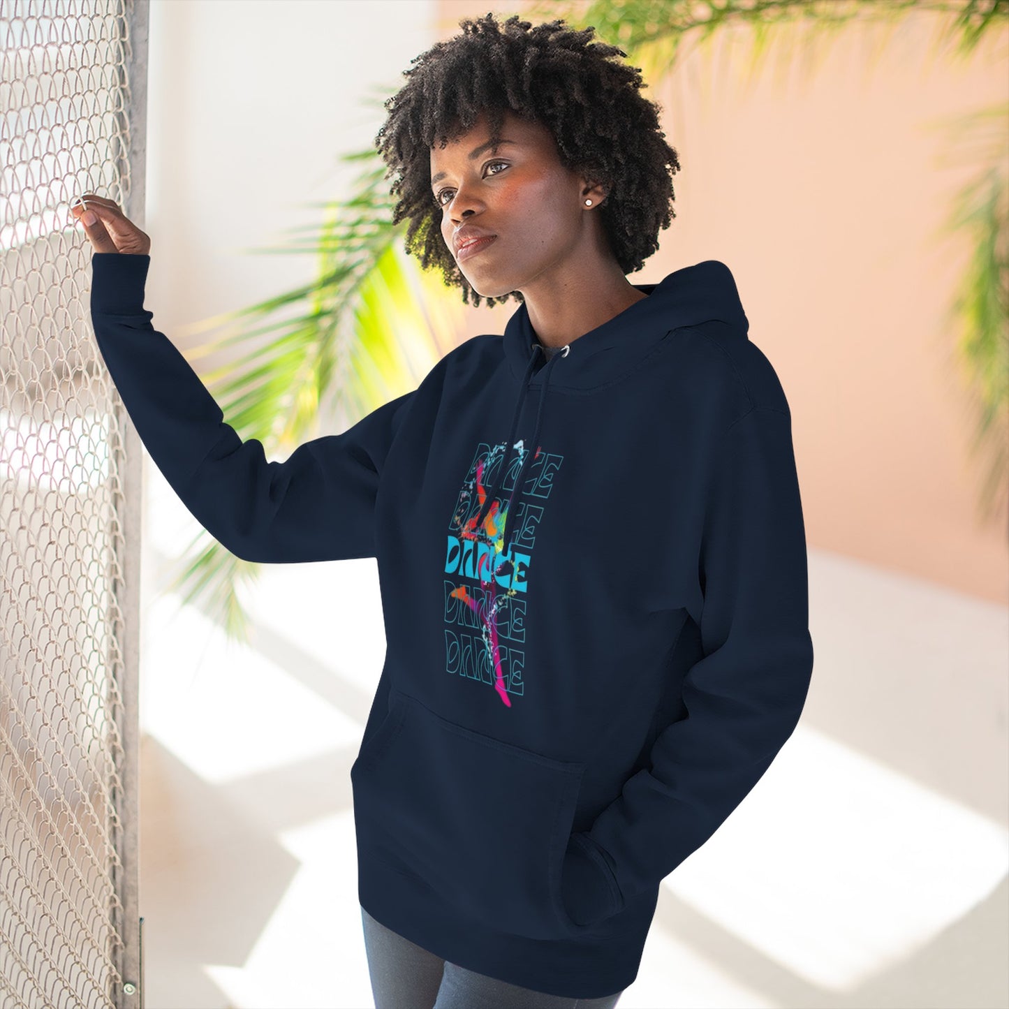 “Dance Dance Dance” Graphic Pullover, Motivational Dancer Gift, Dance Moms Inspired Apparel, Cozy Unisex Hoodie
