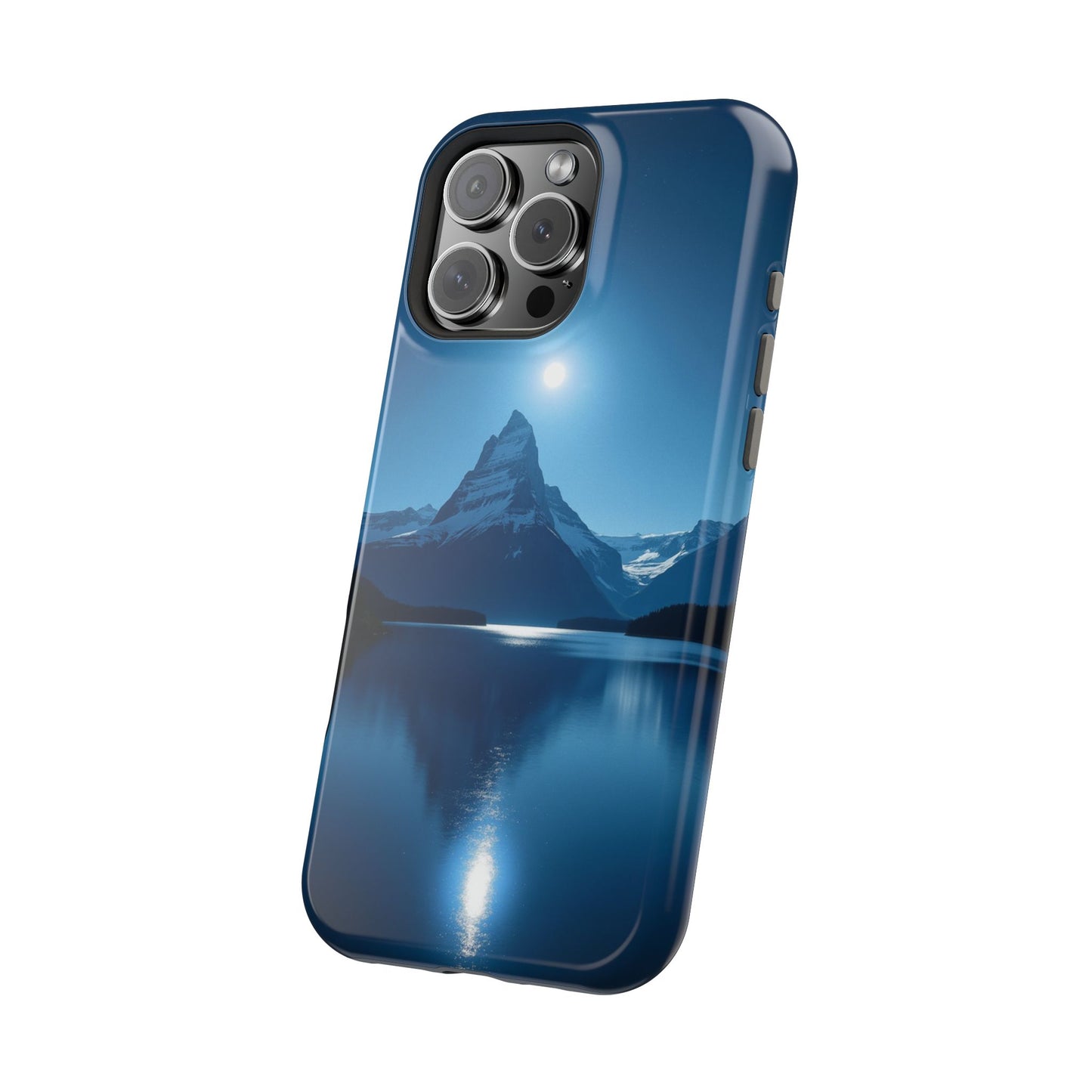 Mountain Lake Phone Case - Scenic Nature Design for iPhone 14-17 | Aesthetic Outdoor Gift