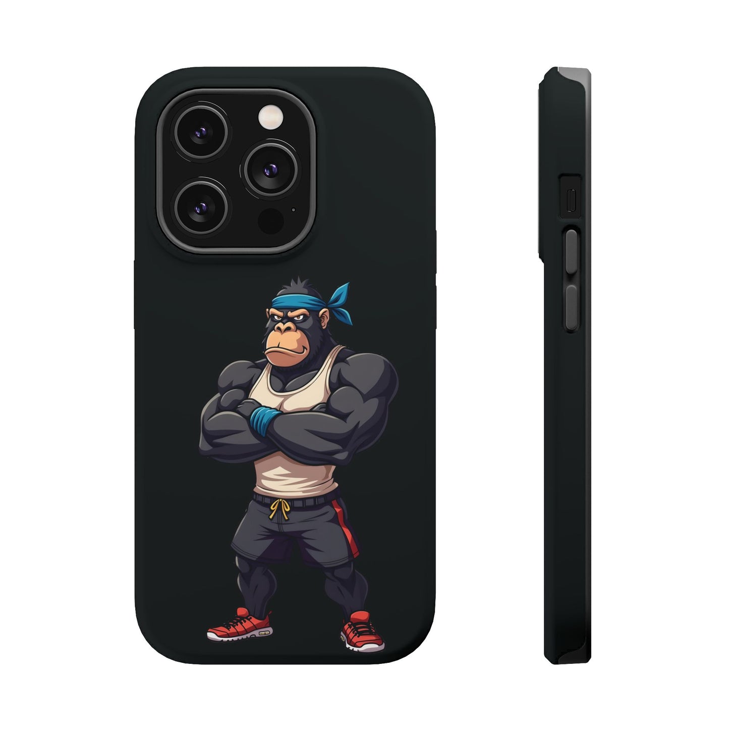 Gym Beast Gorilla Phone Case β Built to Flex, Designed to Protect