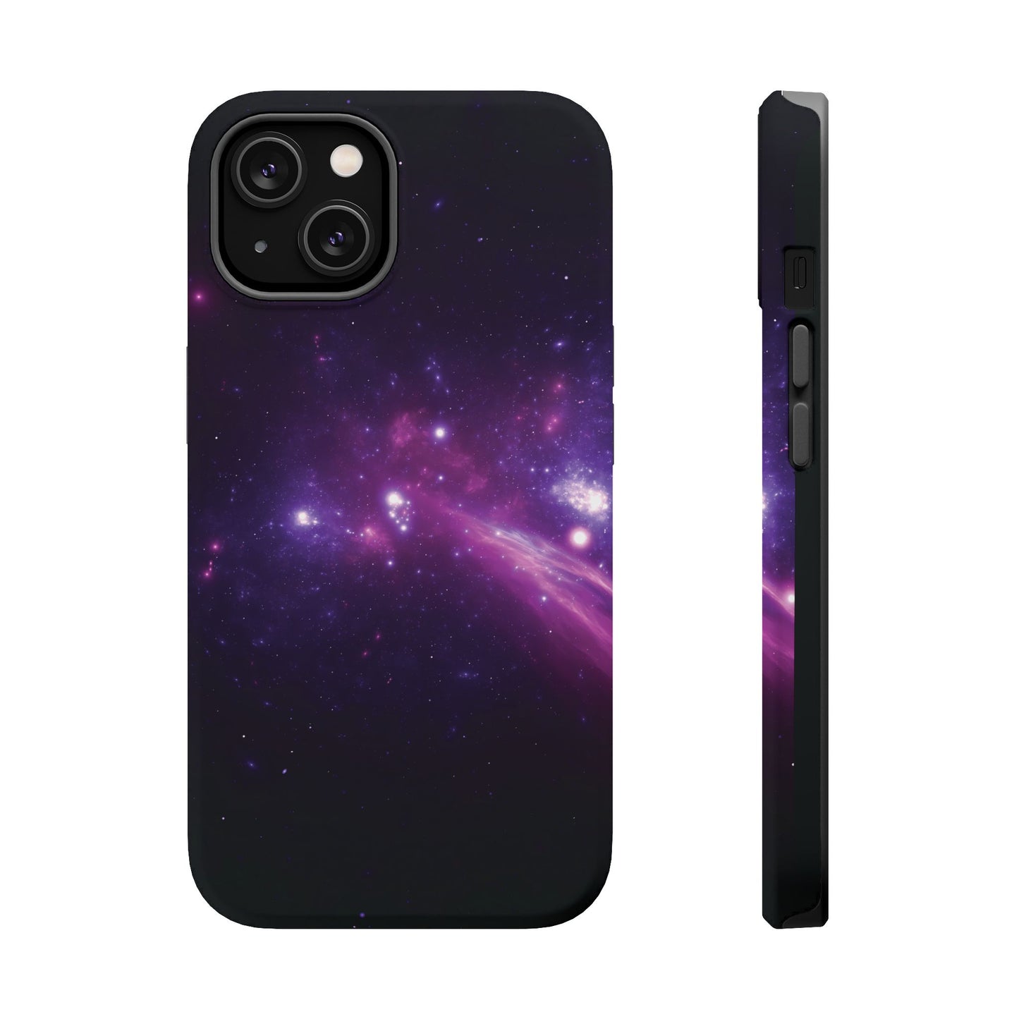 Purple Galaxy Phone Case - Aesthetic iPhone Case | Space Art Design | Gifts for Her | Unique Phone Accessories