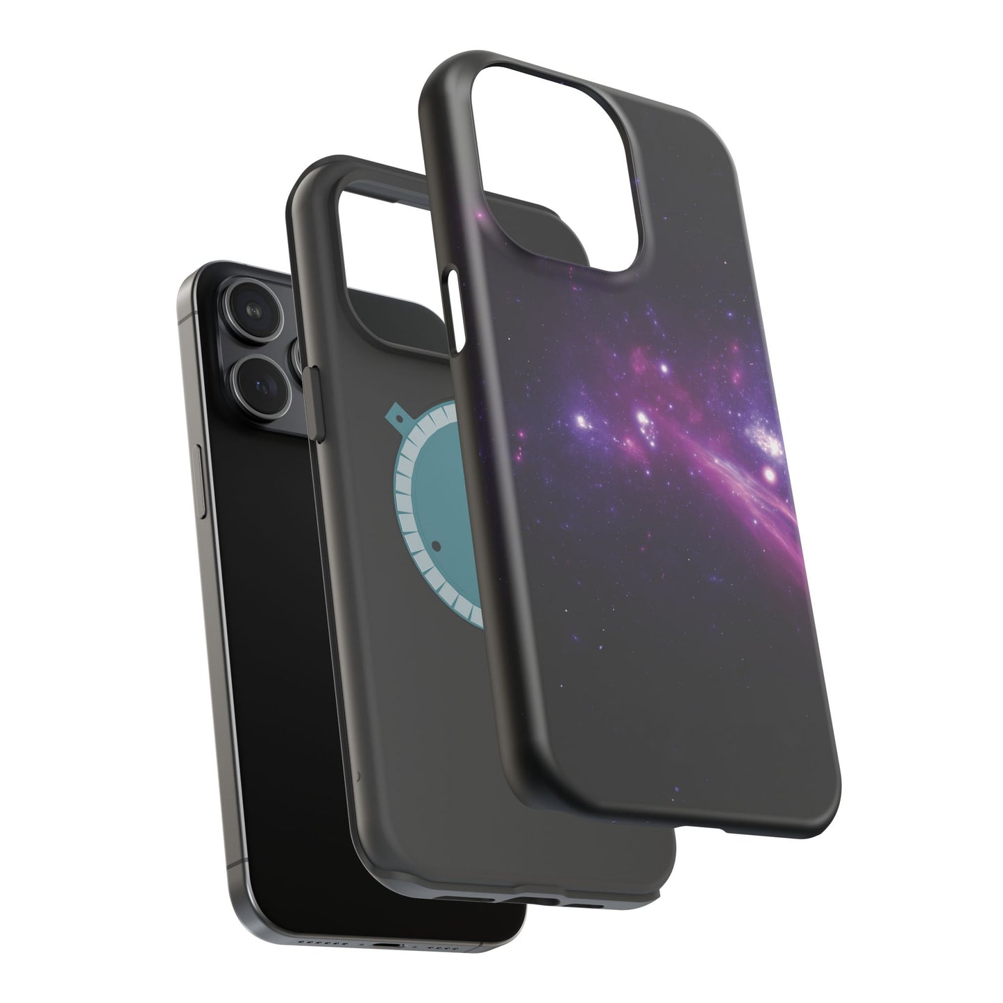 Purple Galaxy Phone Case - Aesthetic iPhone Case | Space Art Design | Gifts for Her | Unique Phone Accessories