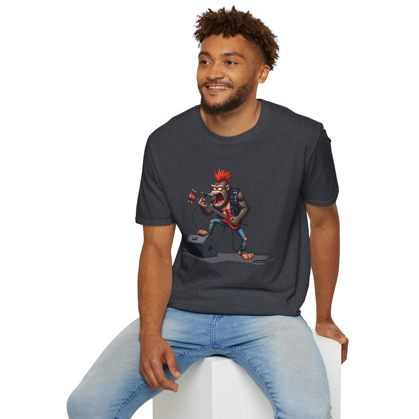 Punk Rock Gorilla T-Shirt – Loud Looks for Rebel Souls