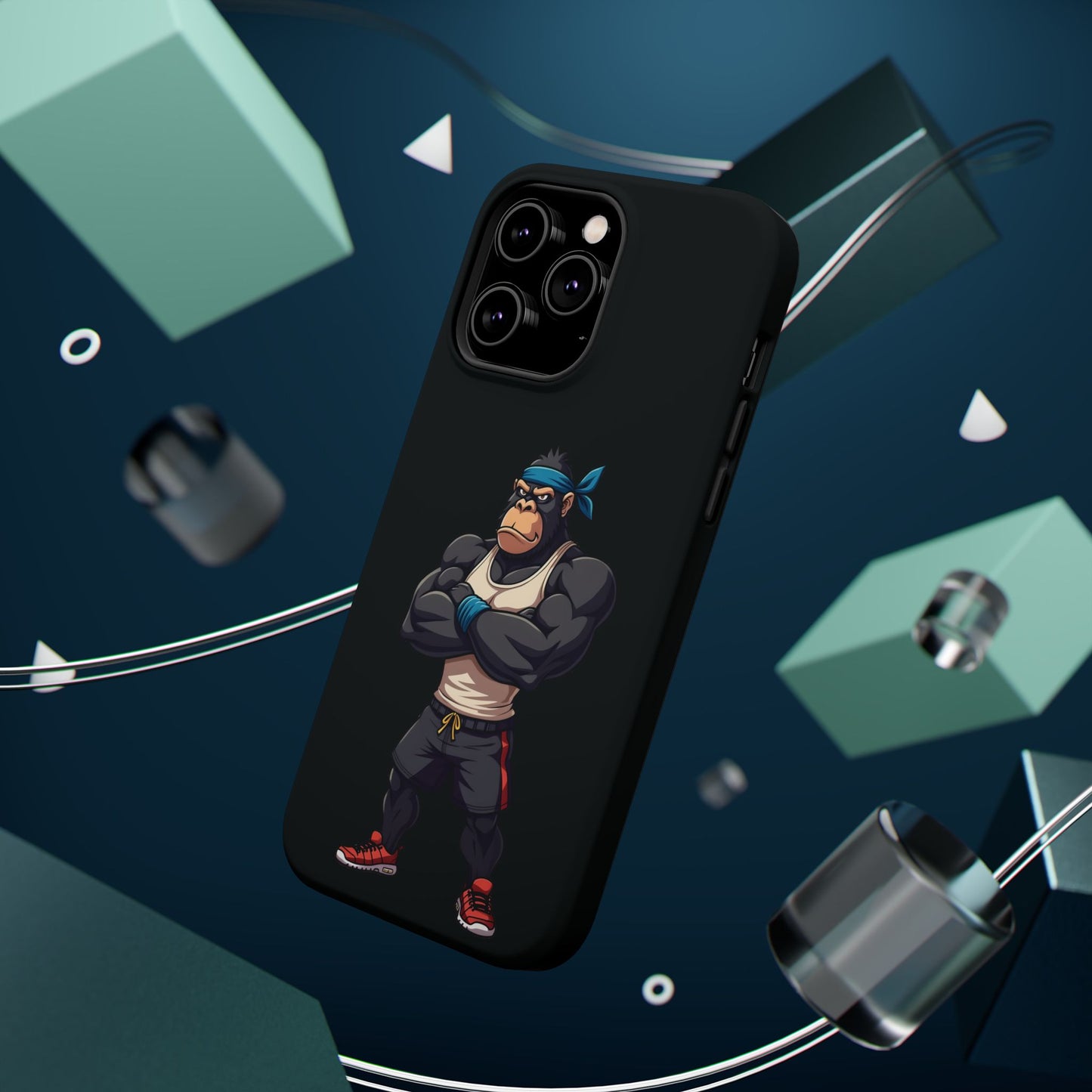 Gym Beast Gorilla Phone Case β Built to Flex, Designed to Protect