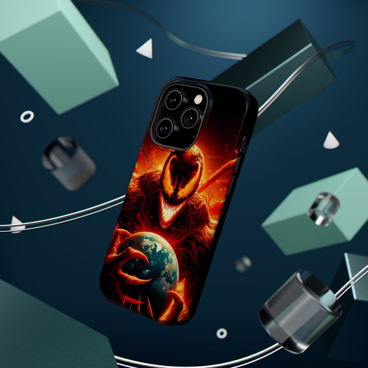 Alien World Phone Case - Aesthetic iPhone Case | Sci-Fi Art Design | Gifts for Him | Unique Phone Accessories