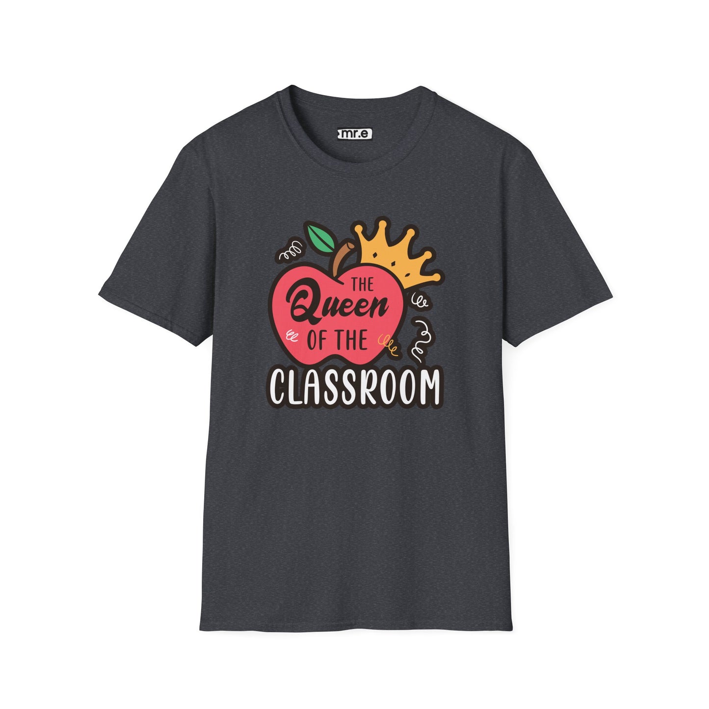 Teacher Shirt - Queen of the Classroom Tee, Gift for Teachers, Appreciation Gift, Cute Educator Graphic Top, Back to School Outfit
