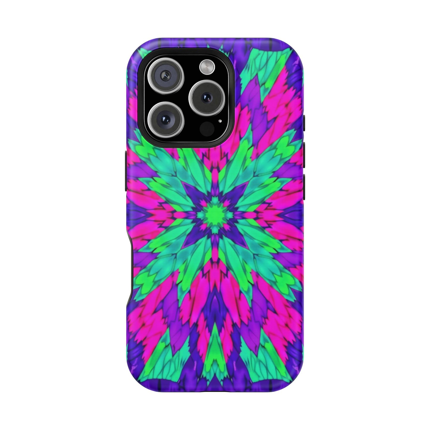 Psychedelic Mandala Phone Case - Trippy Art Gift | Colorful Flower Cases for iPhone Lovers