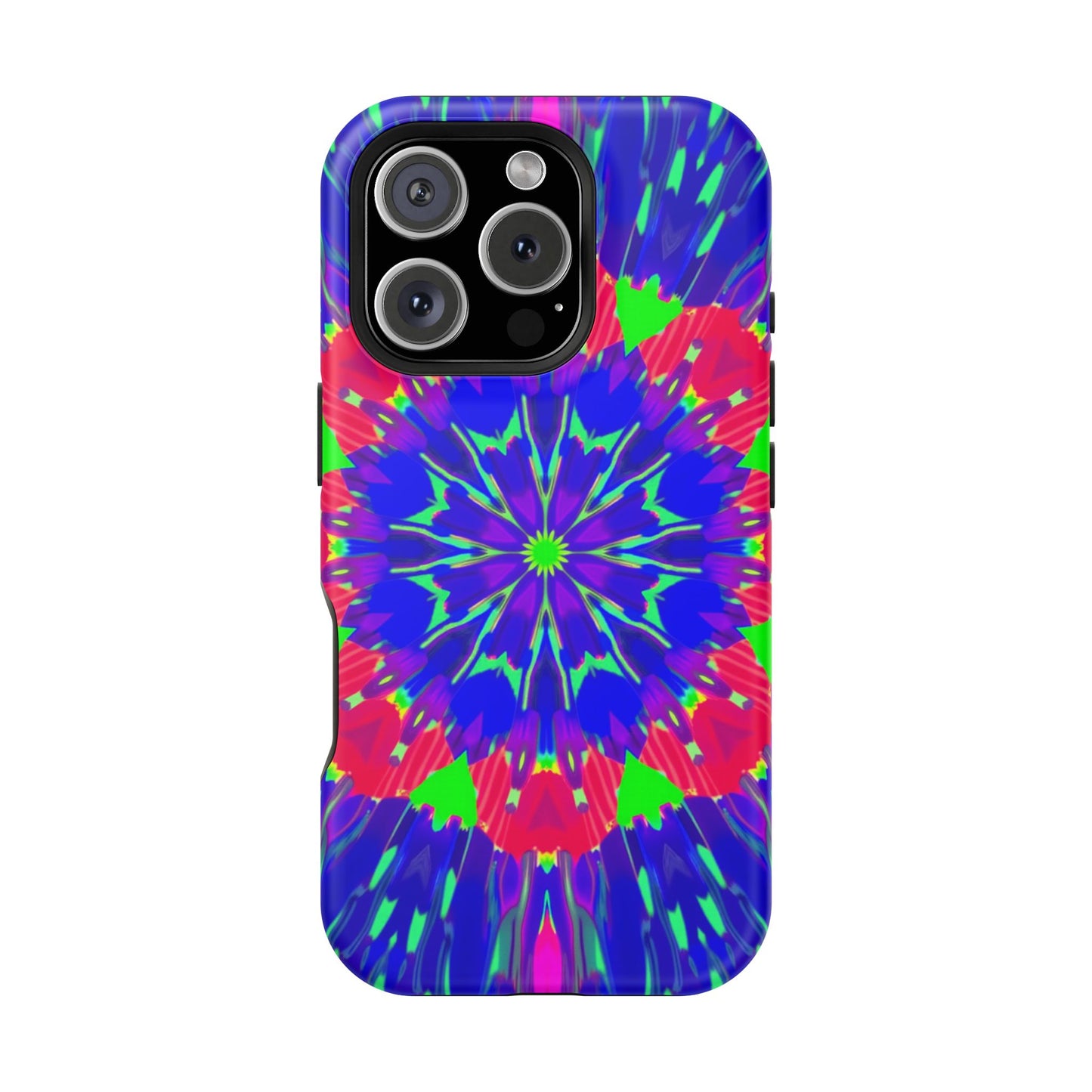 Neon Phone Case - Trippy iPhone Case, Rave Gift Idea, Aesthetic Y2K Accessory