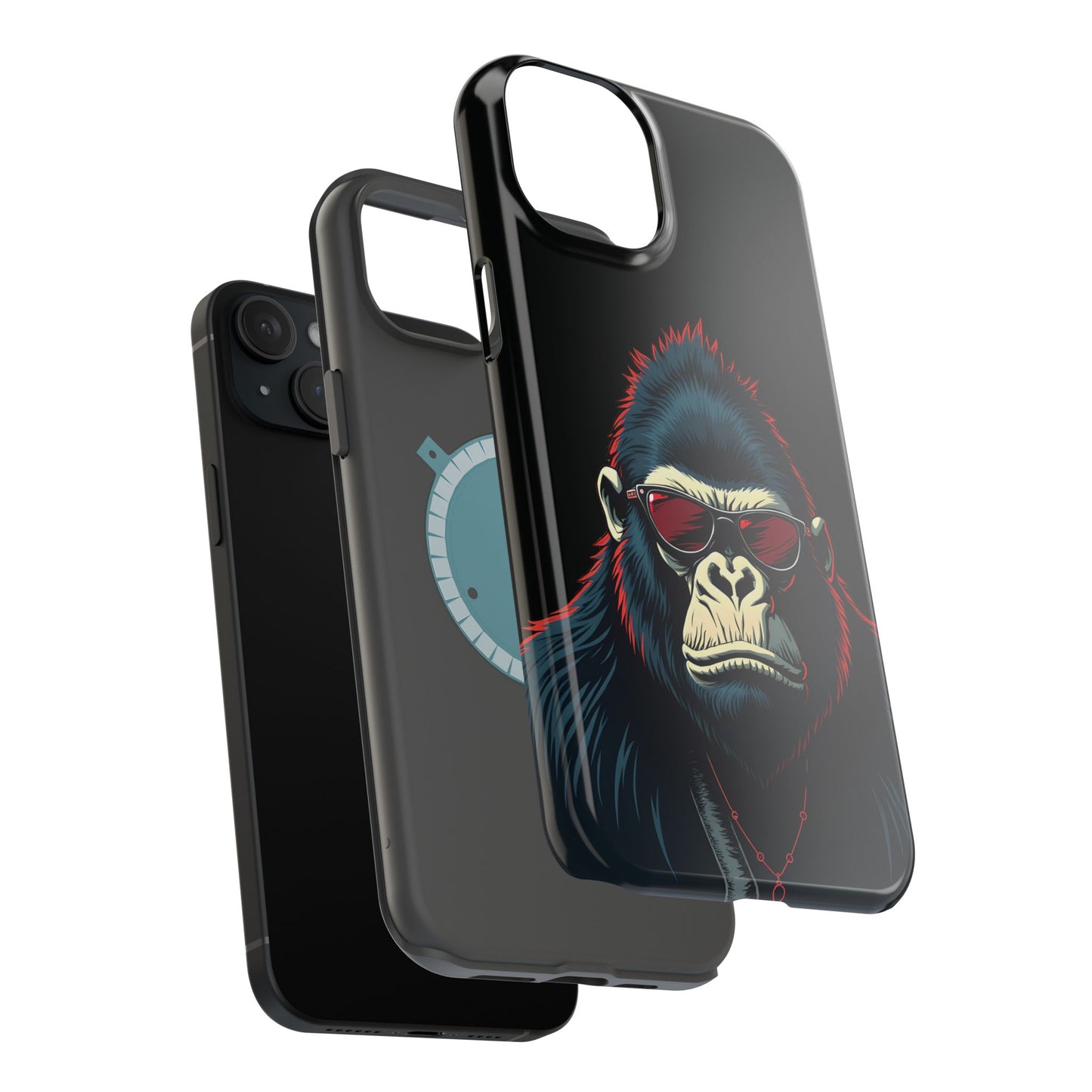 Gorilla Phone Case - Funny Animal iPhone Case, Gift for Him, Trendy Aesthetic