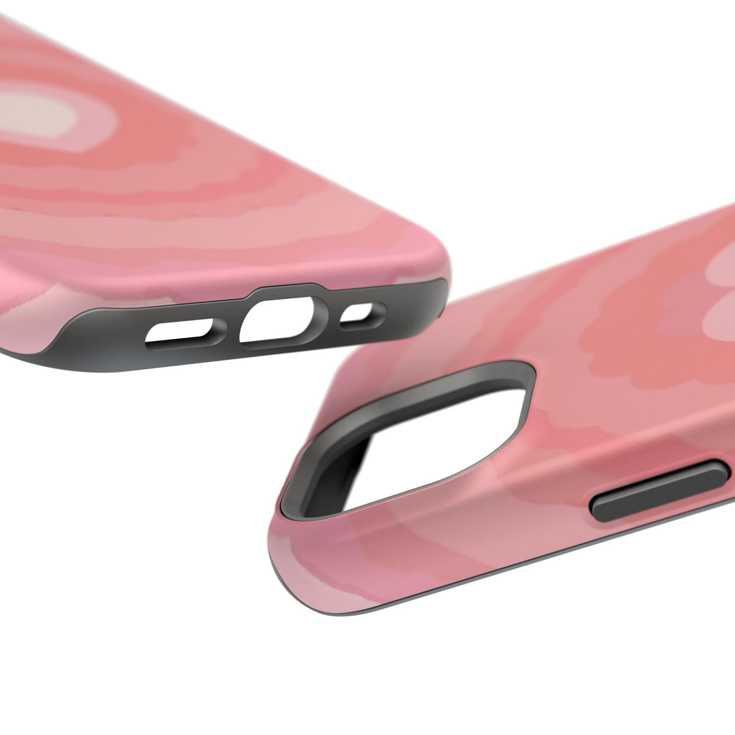 Heart Ripple iPhone Case - Cute Pink Aesthetic - Kawaii Gift for Her