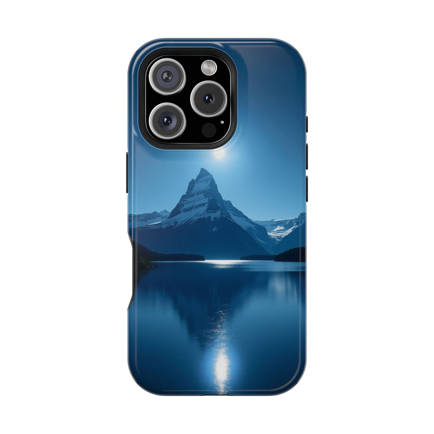 Mountain Lake Phone Case - Scenic Nature Design for iPhone 14-17 | Aesthetic Outdoor Gift
