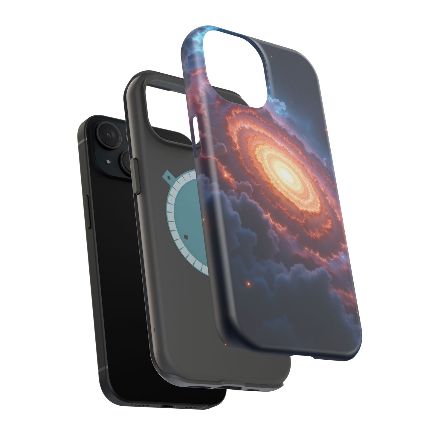 Inferno Spiral Phone Case for iPhone | Bold Aesthetic Slim Protective Cover
