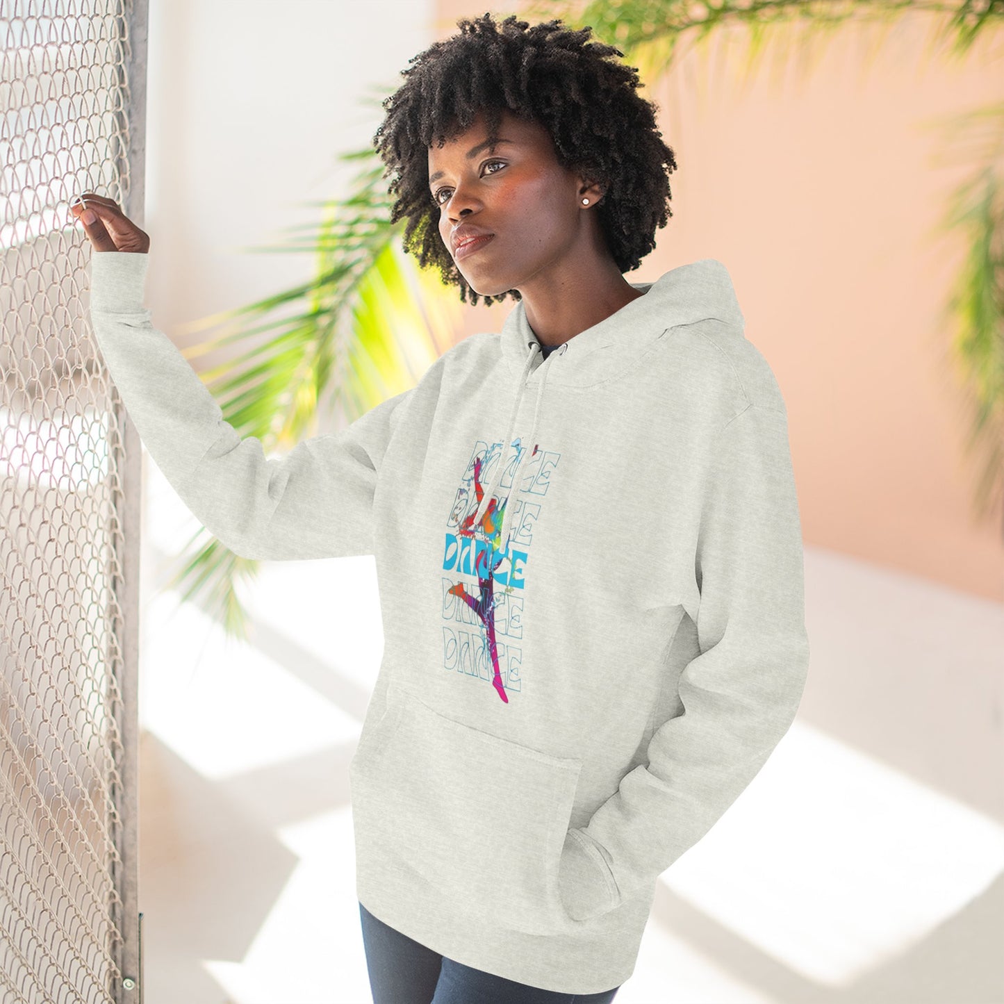 “Dance Dance Dance” Graphic Pullover, Motivational Dancer Gift, Dance Moms Inspired Apparel, Cozy Unisex Hoodie