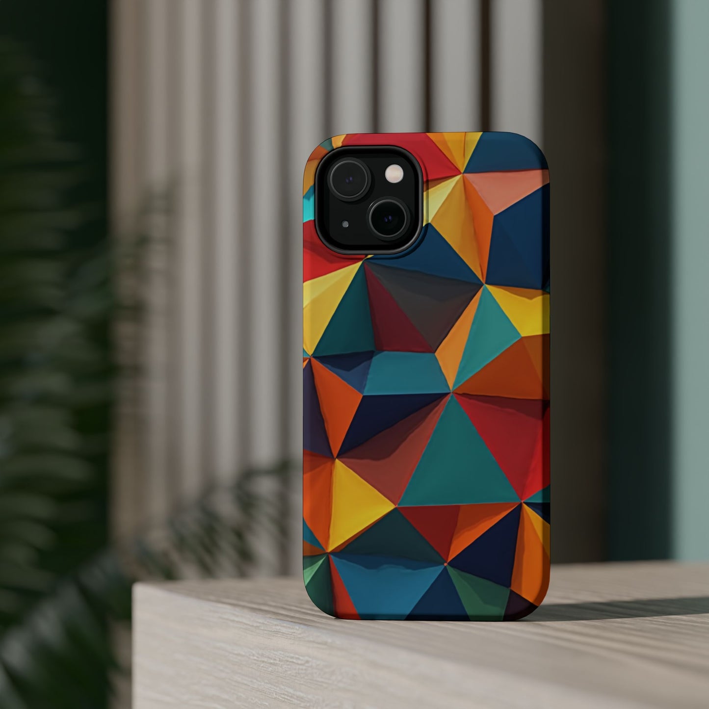 Prism Burst Phone Case for iPhone | Abstract Geometric Slim Protective Cover