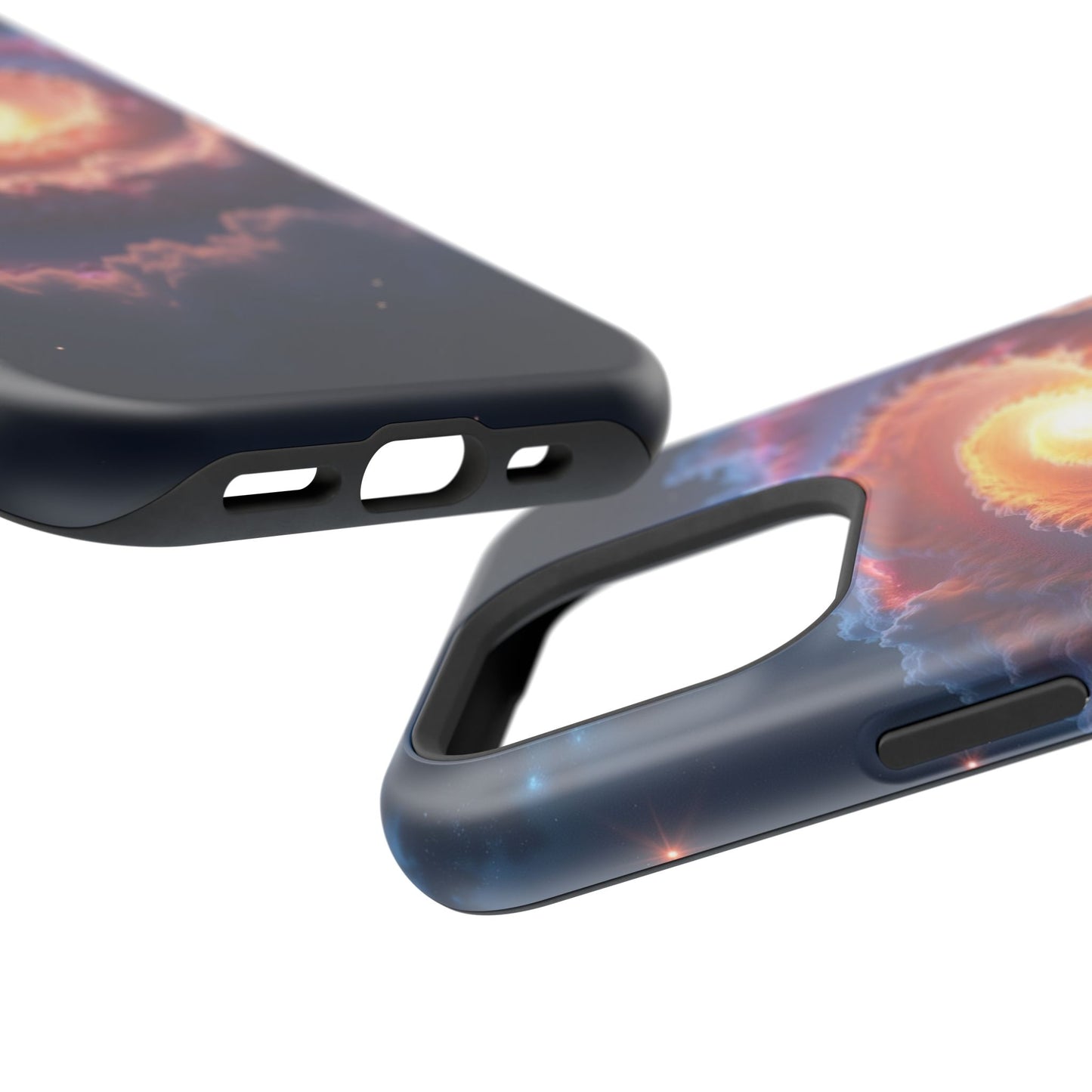 Ethereal Spiral Galaxy Phone Case for iPhone | Dreamy Aesthetic Slim Protective Cover