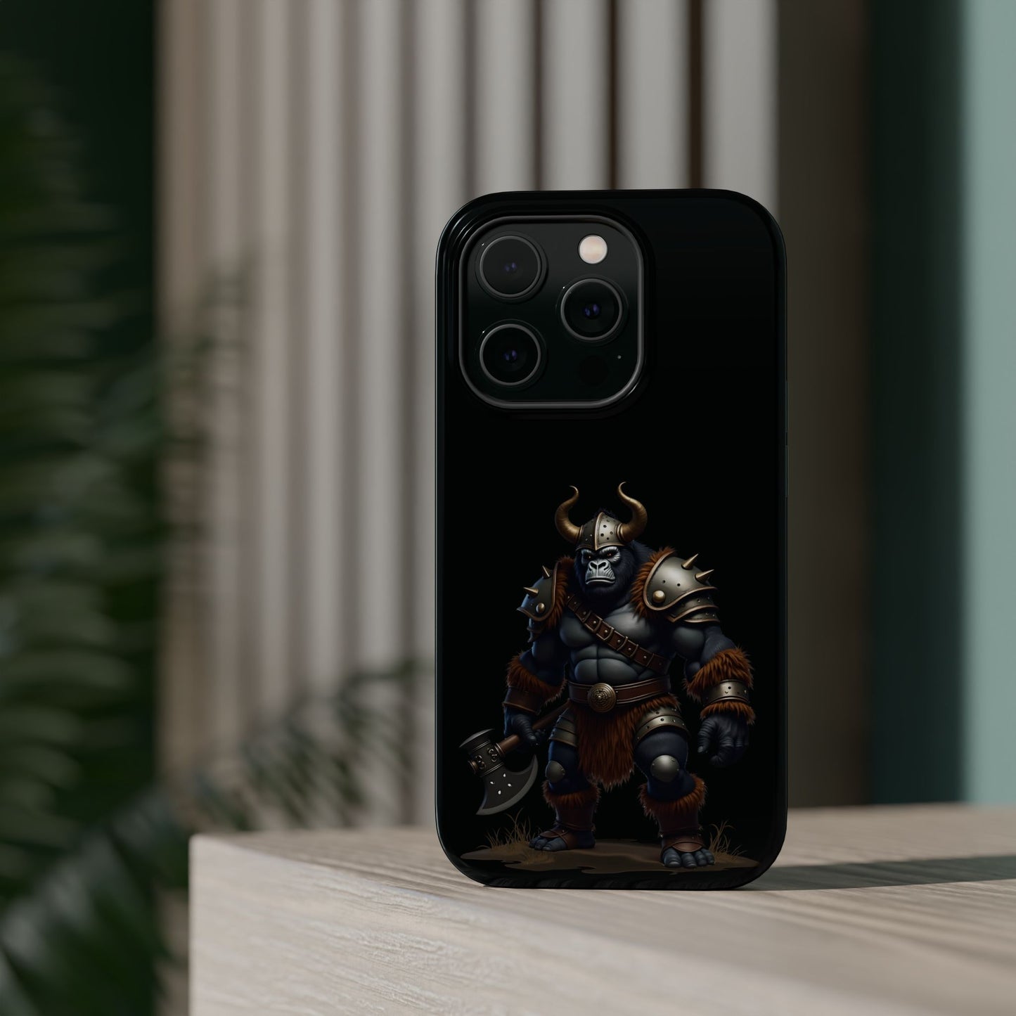 Gorilla Warlord Phone Case – Power, Armor & Primal Strength