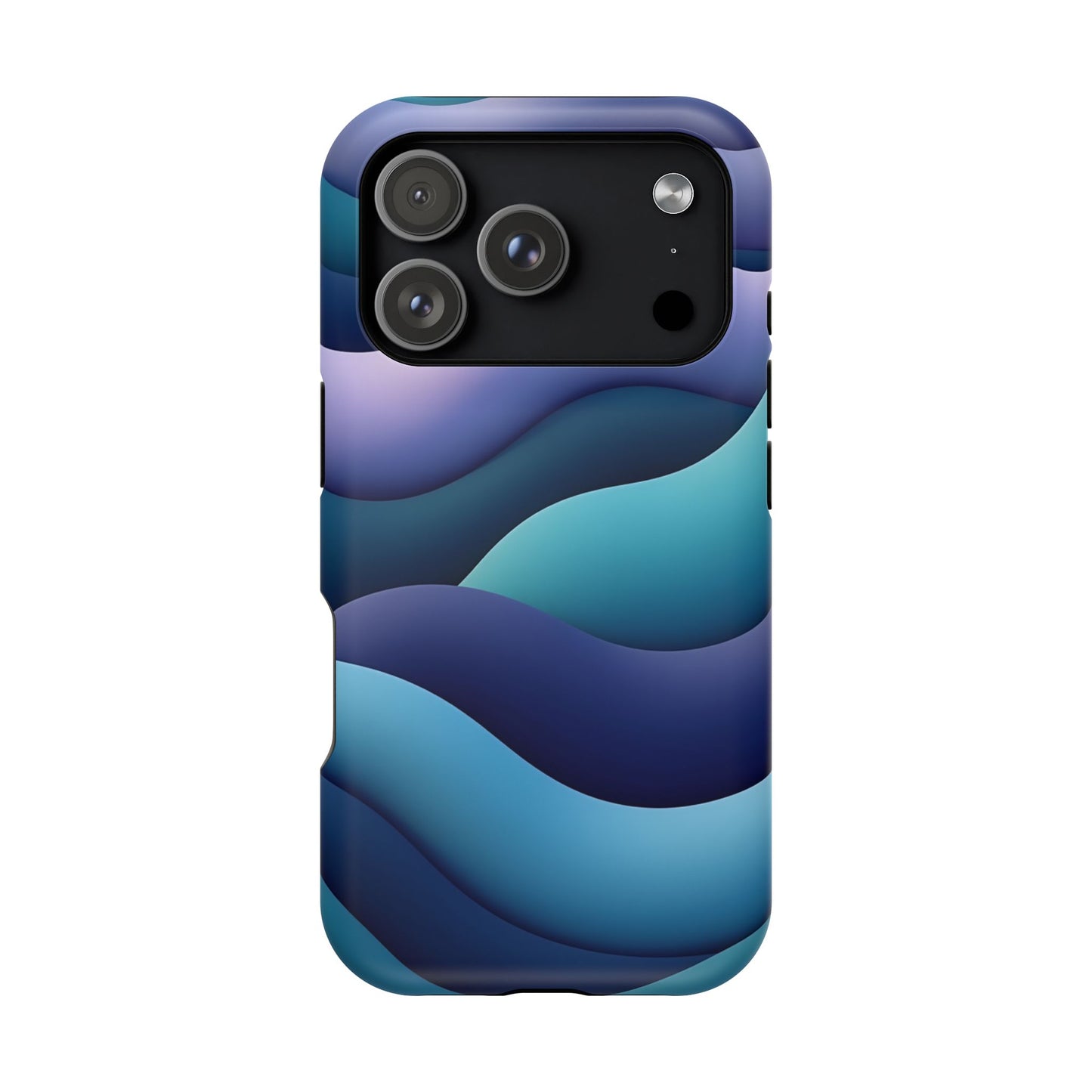 Blue Wave Phone Case - Aesthetic iPhone Case, Calming Gift Idea, Minimalist Summer Accessory