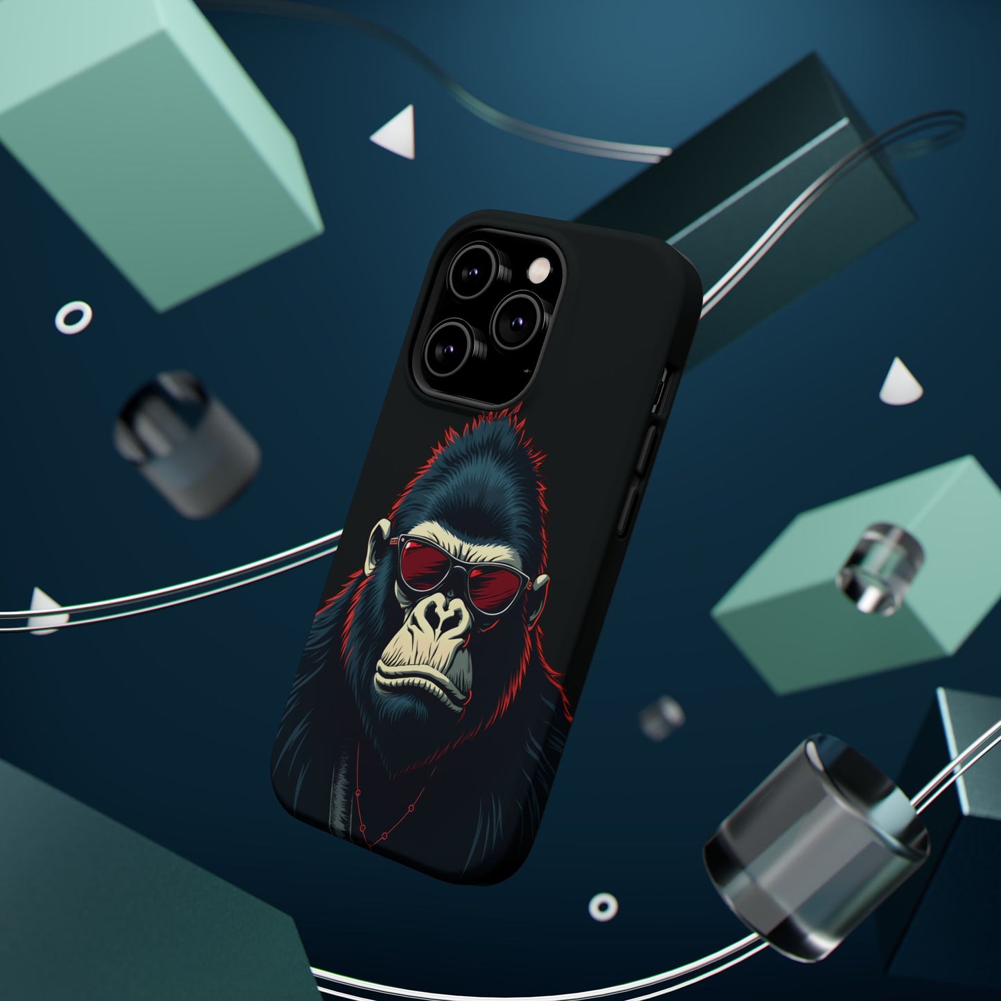 Gorilla Phone Case - Funny Animal iPhone Case, Gift for Him, Trendy Aesthetic