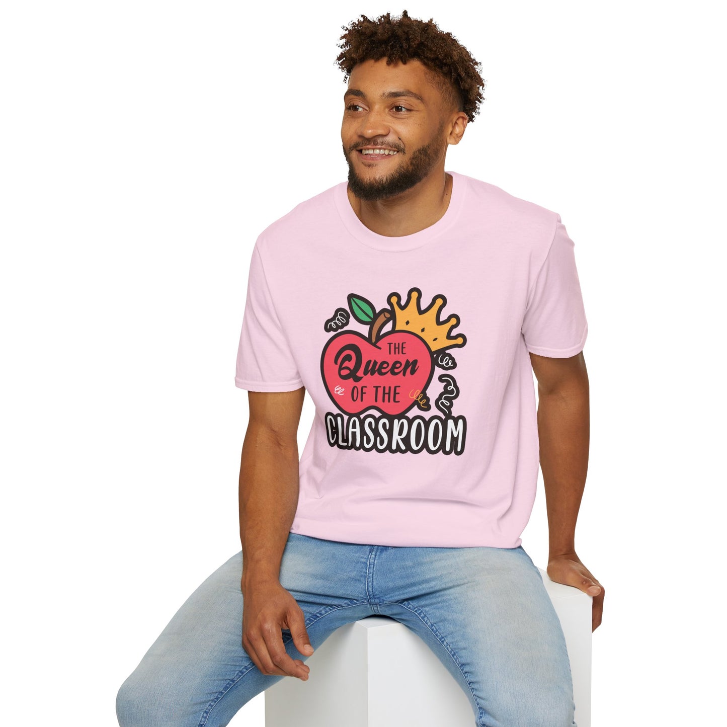 Teacher Shirt - Queen of the Classroom Tee, Gift for Teachers, Appreciation Gift, Cute Educator Graphic Top, Back to School Outfit
