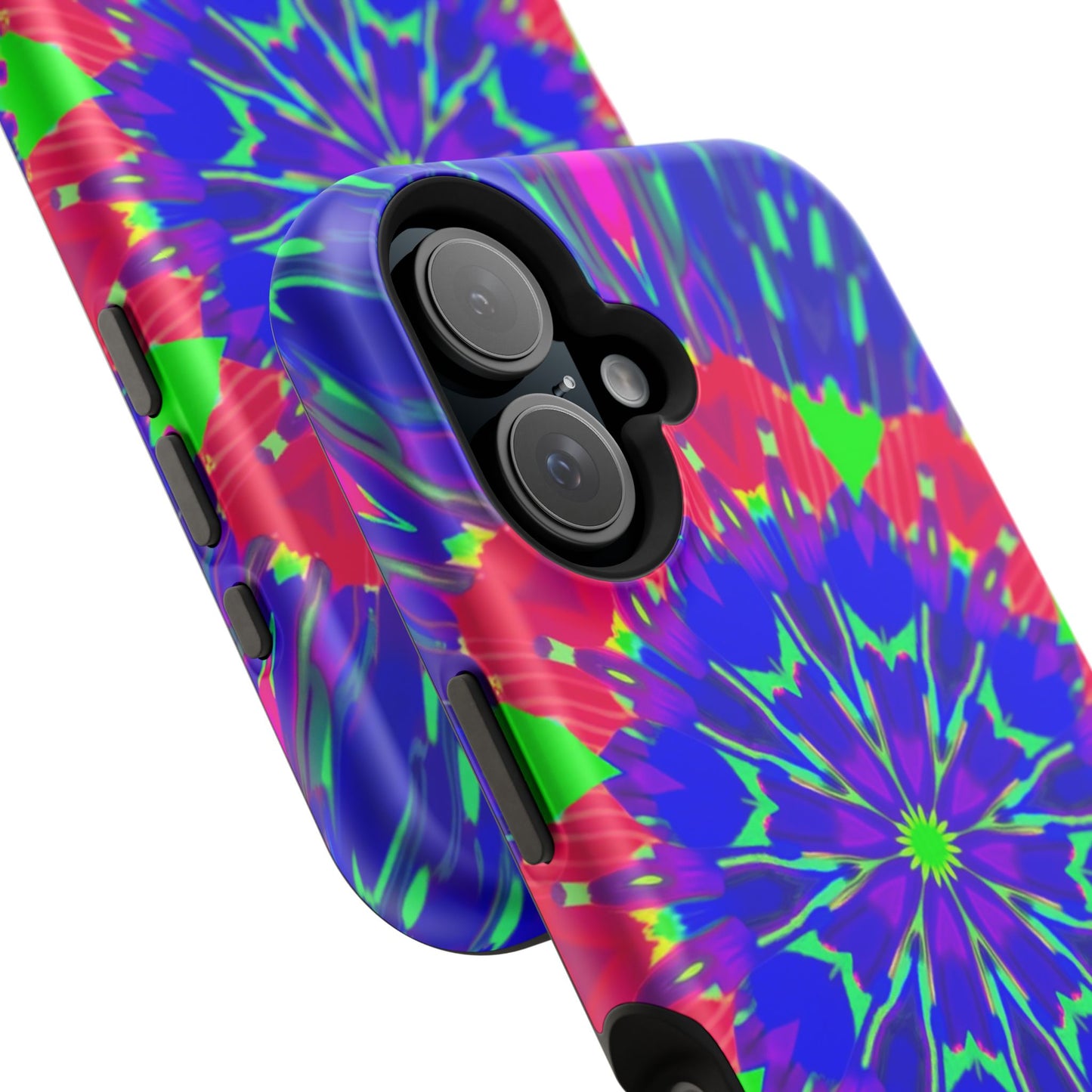 Neon Phone Case - Trippy iPhone Case, Rave Gift Idea, Aesthetic Y2K Accessory