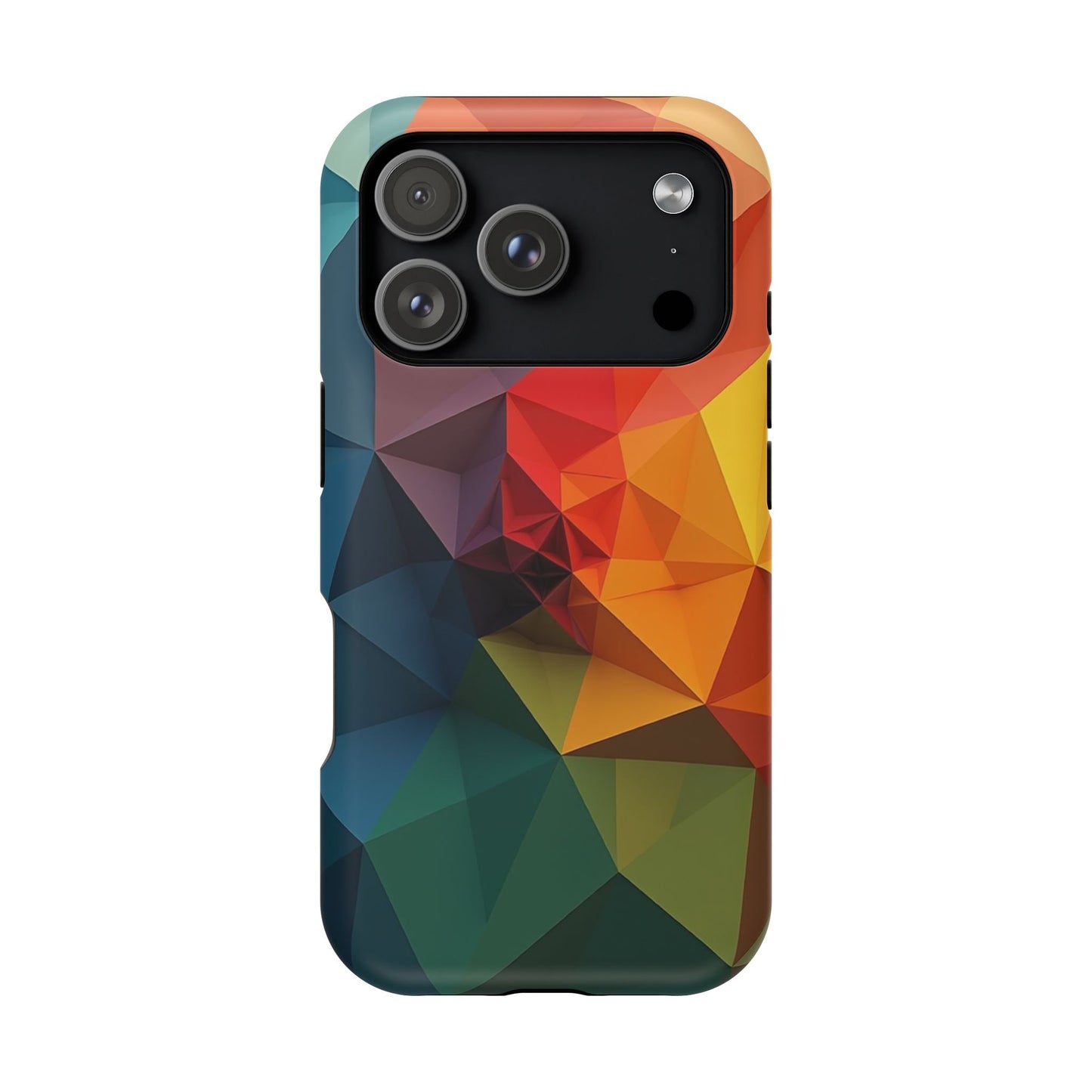 Solar Flare Phone Case for iPhone | Abstract Geometric Slim Protective Cover
