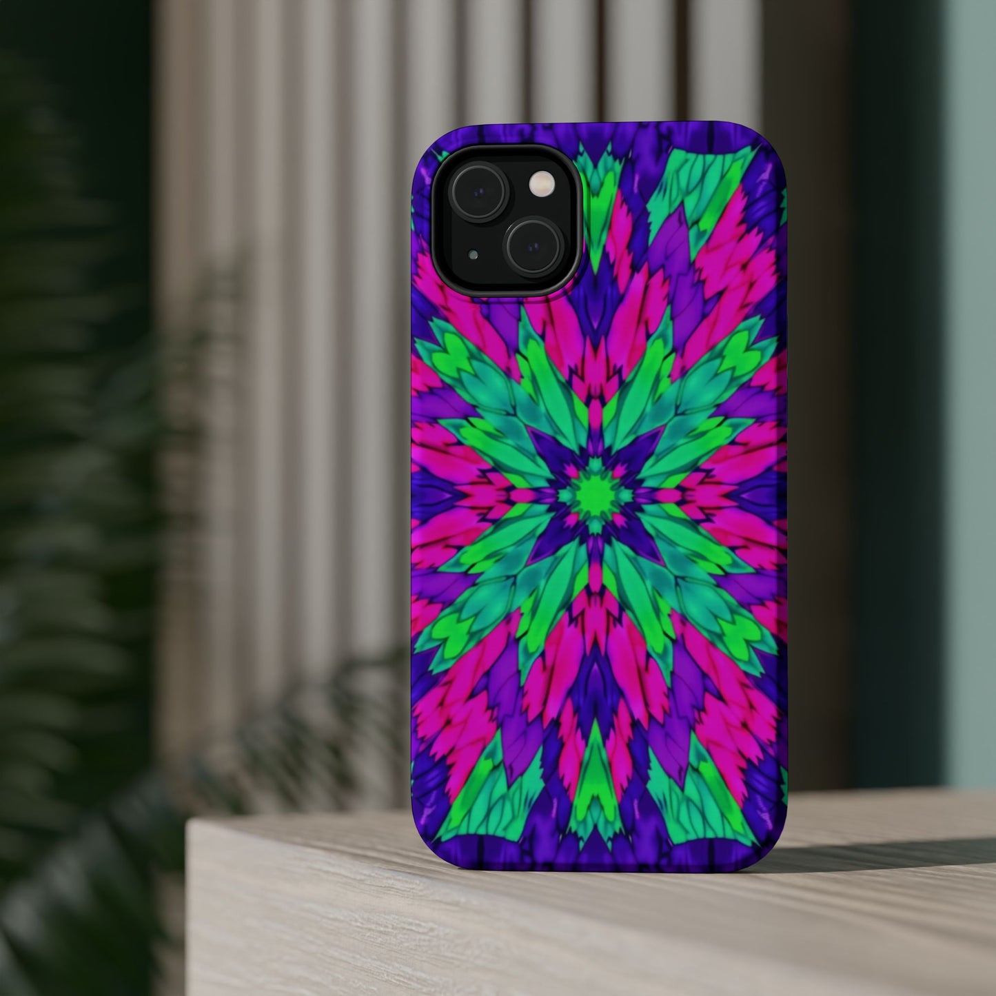 Psychedelic Mandala Phone Case - Trippy Art Gift | Colorful Flower Cases for iPhone Lovers