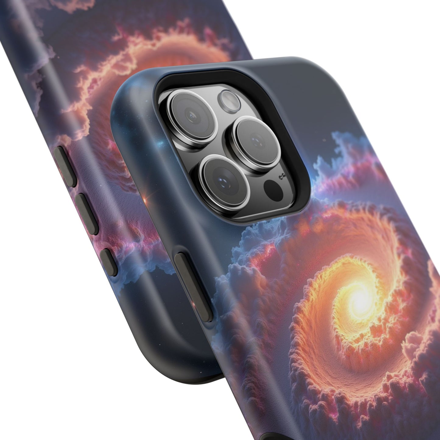 Ethereal Spiral Galaxy Phone Case for iPhone | Dreamy Aesthetic Slim Protective Cover