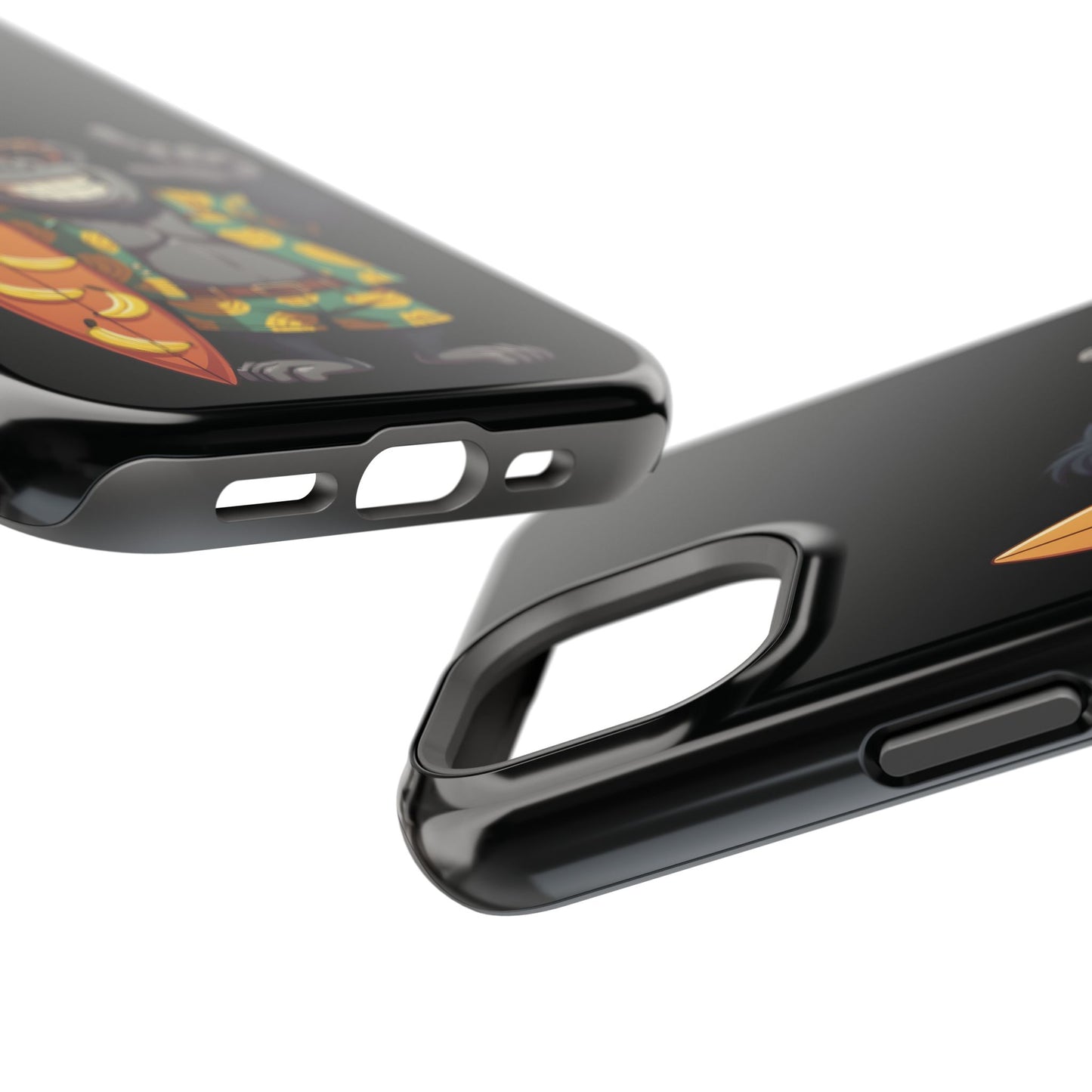 Banana Vibes Surf Gorilla Phone Case β Tropical Chill Meets Jungle Fun