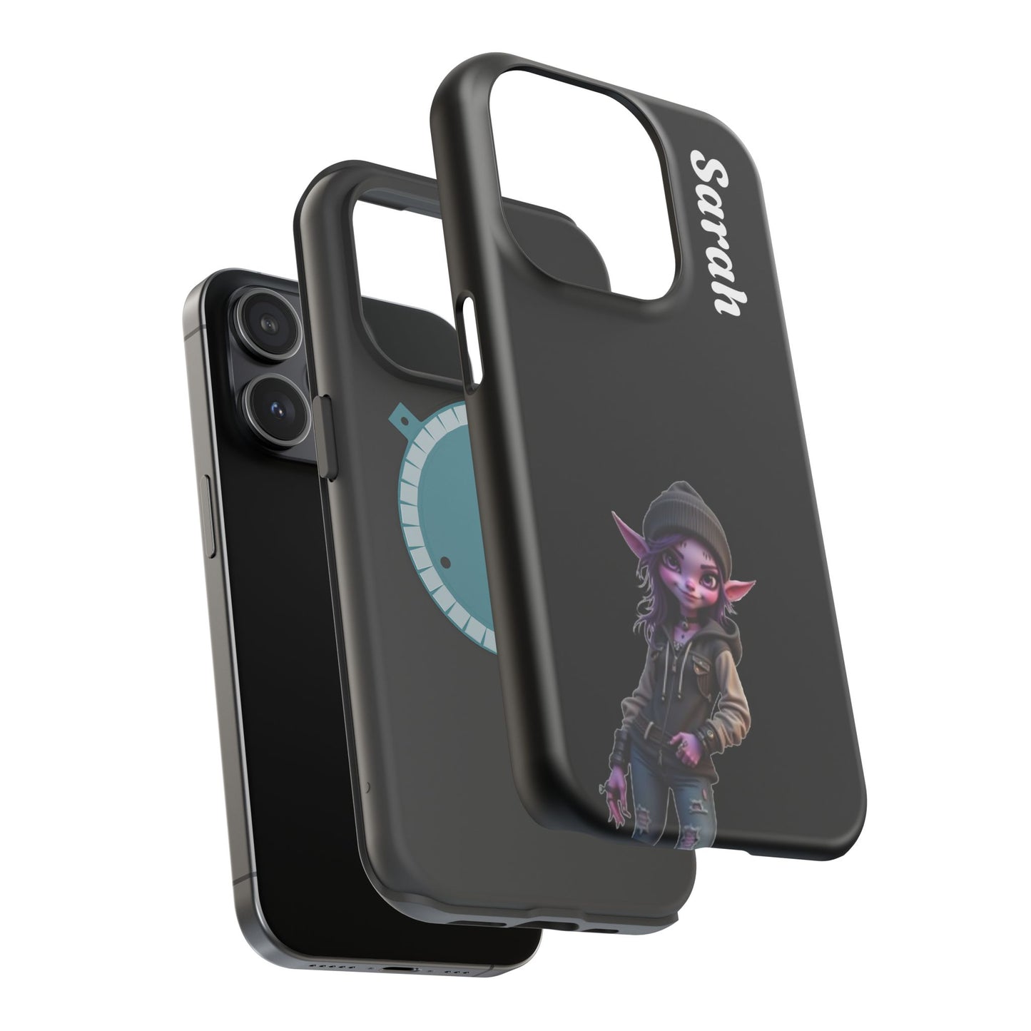 Personalized Elf Phone Case - Custom Name Aesthetic Y2K Gift | Cool Character Cases for Teens & Girls
