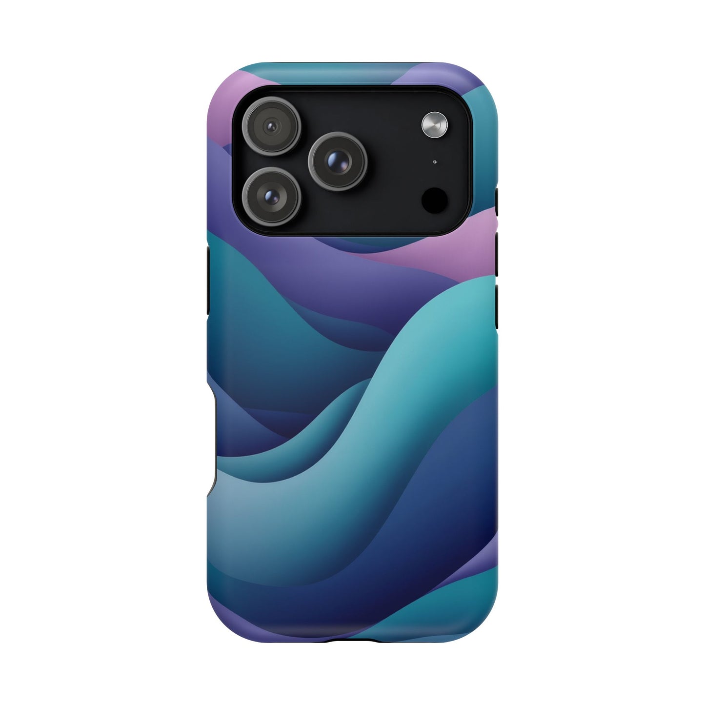 Oceanic Serenity Phone Case - Calming Blue Wave Aesthetic | Nature Inspired Gift Idea