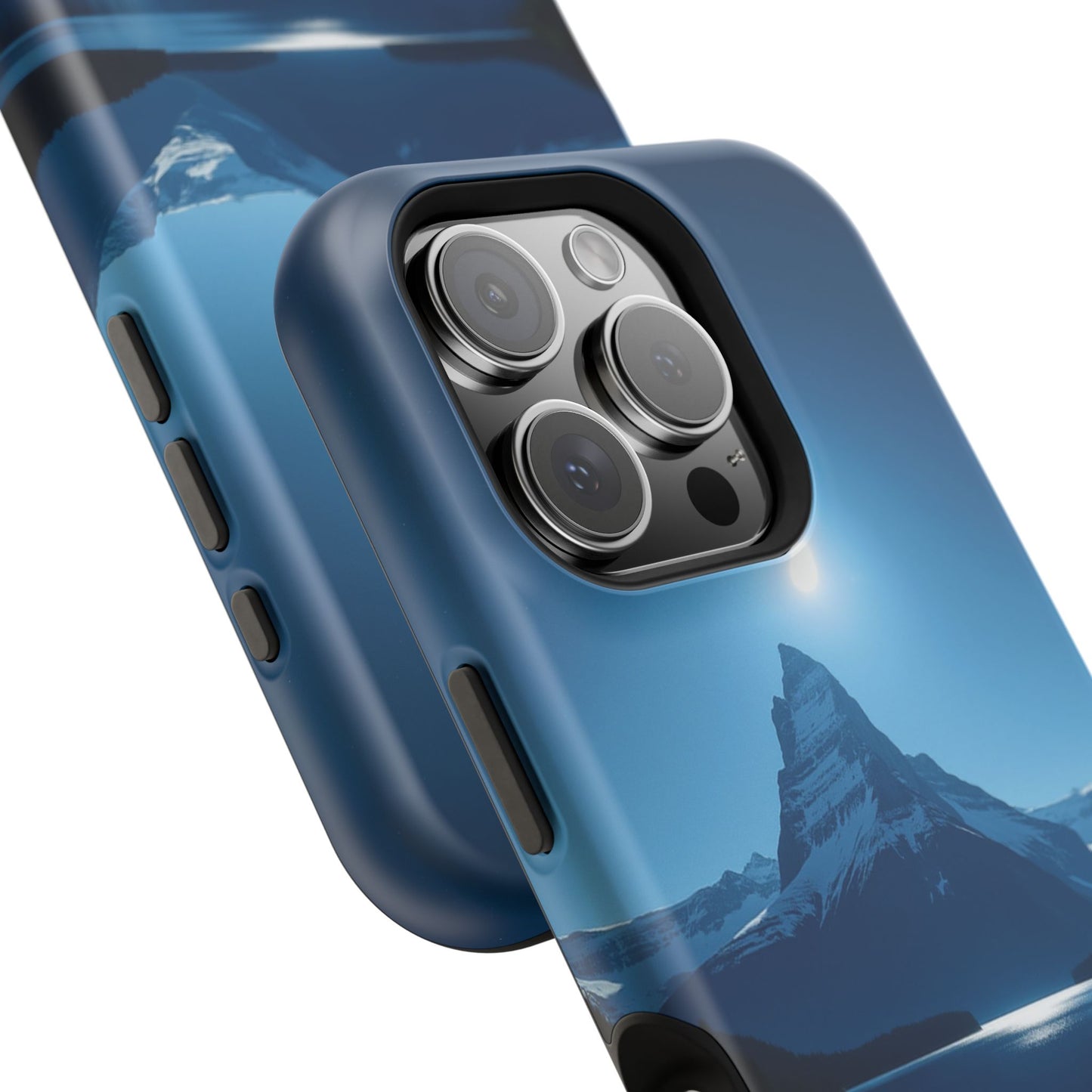 Mountain Lake Phone Case - Scenic Nature Design for iPhone 14-17 | Aesthetic Outdoor Gift