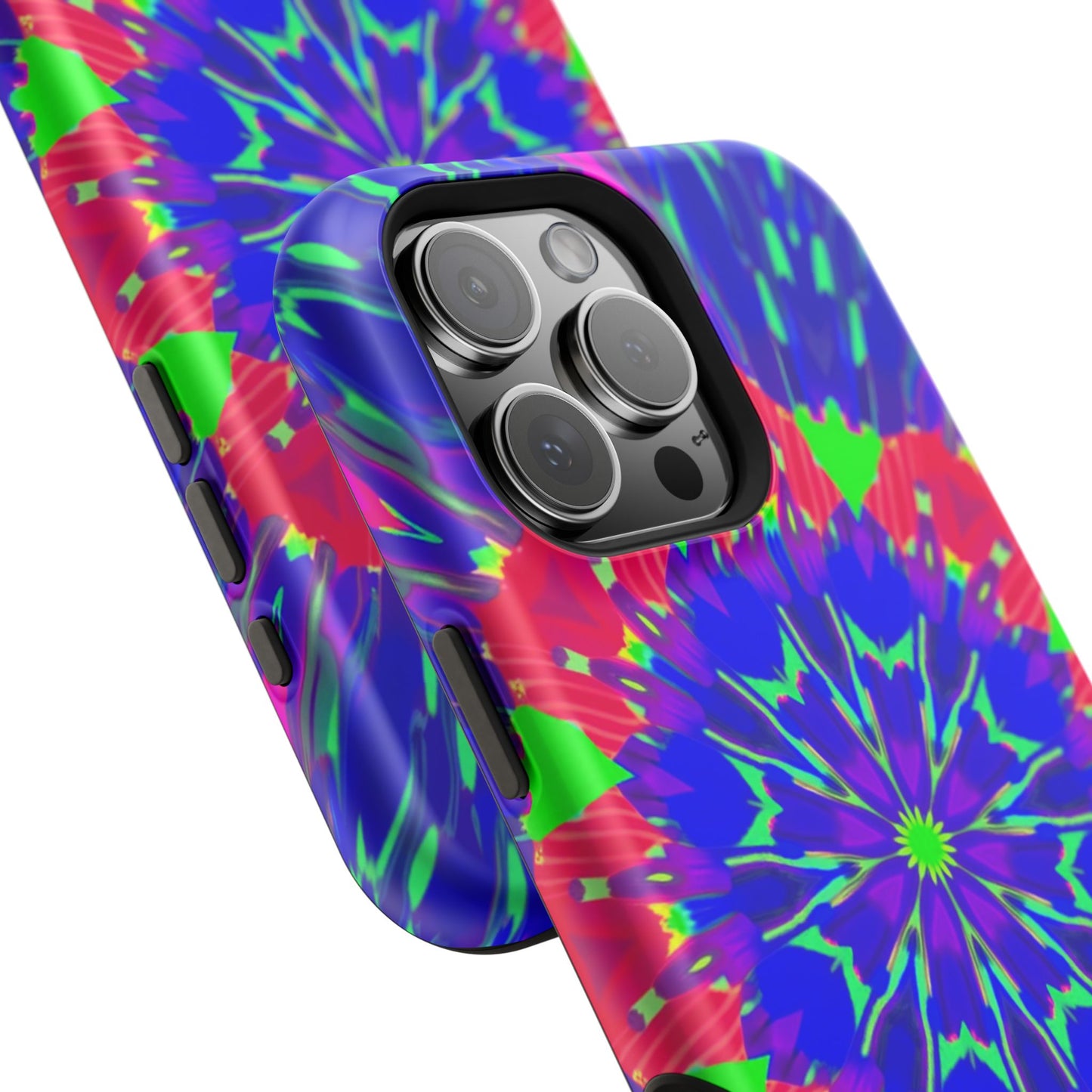 Neon Phone Case - Trippy iPhone Case, Rave Gift Idea, Aesthetic Y2K Accessory