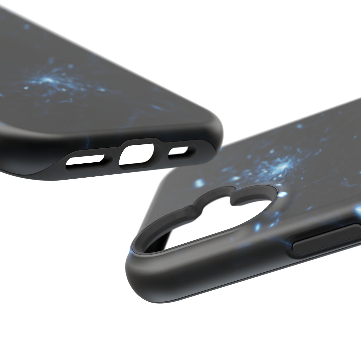 Galaxy Phone Case - Aesthetic iPhone Case | Blue Abstract Energy Design | Gifts for Him/Her | Sci-Fi Tech Vibes