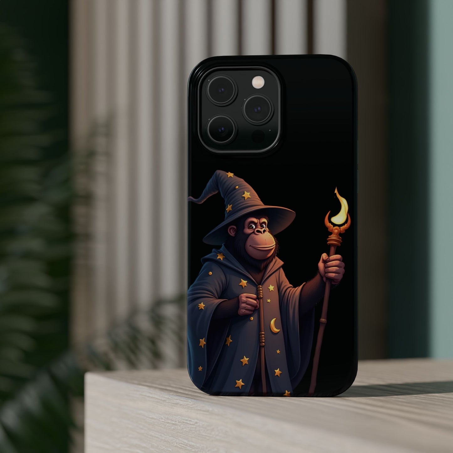 Wizard Gorilla Phone Case β Magical Vibes with a Primate Twist