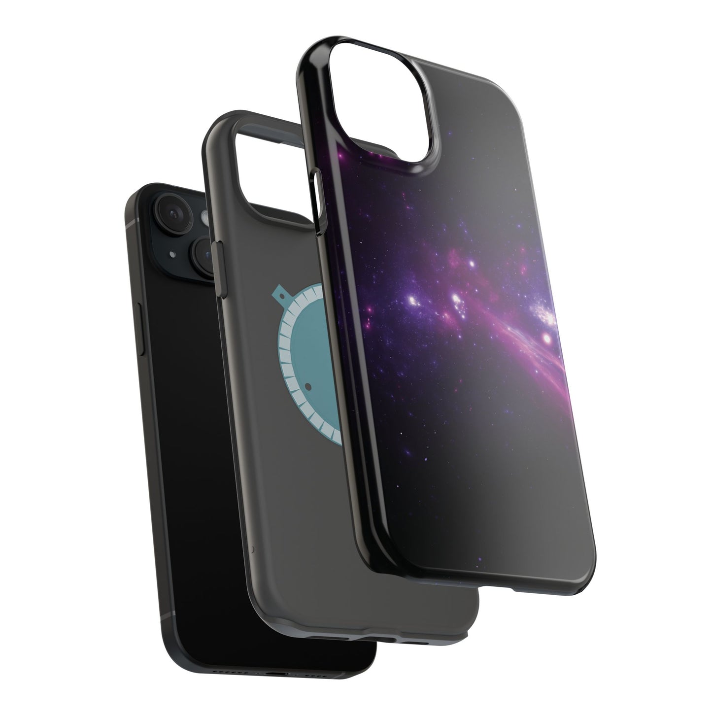 Purple Galaxy Phone Case - Aesthetic iPhone Case | Space Art Design | Gifts for Her | Unique Phone Accessories