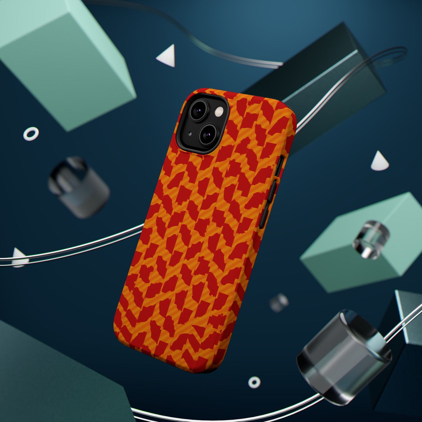 Vibrant Mosaic Phone Case – Abstract Art Design
