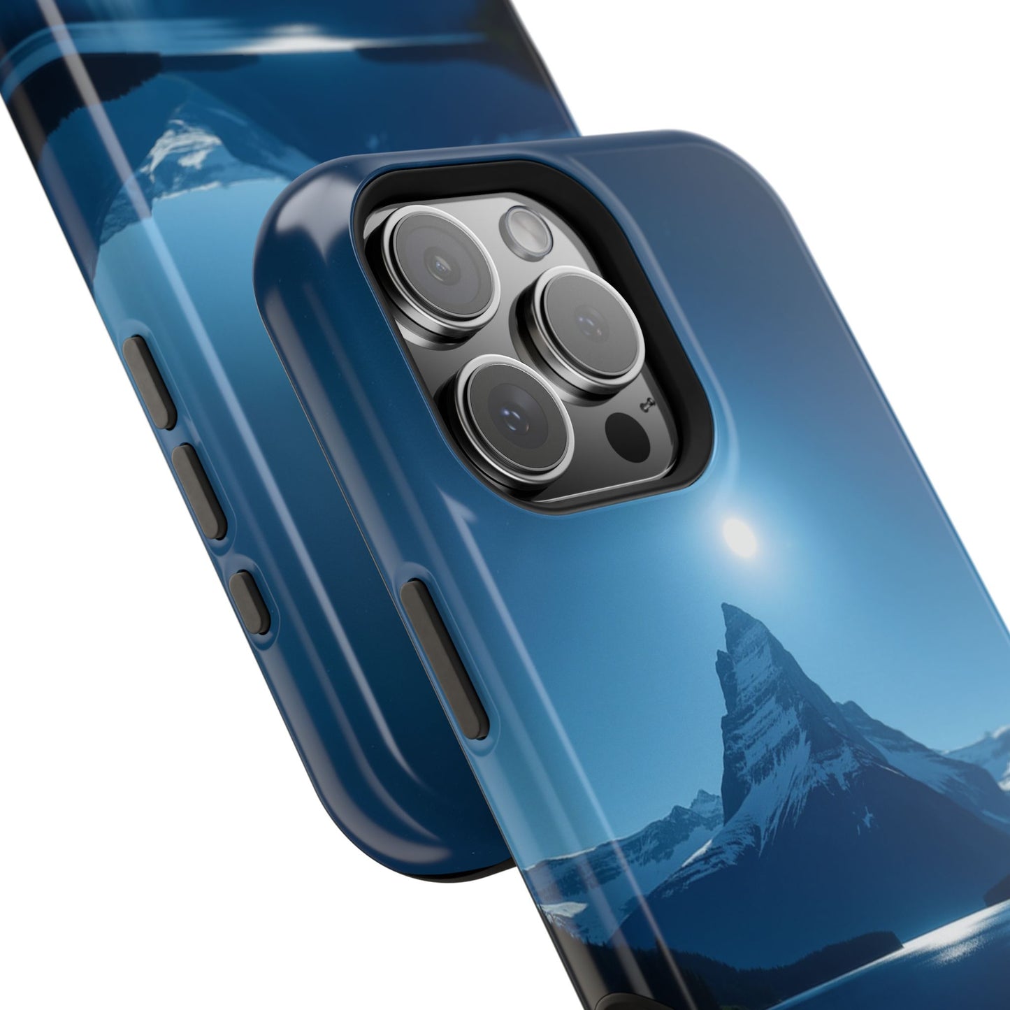 Mountain Lake Phone Case - Scenic Nature Design for iPhone 14-17 | Aesthetic Outdoor Gift