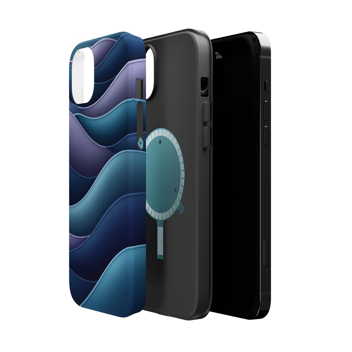Ocean Wave Phone Case - Blue Aesthetic iPhone Case, Deep Sea Gift Idea, Trendy Water Vibes
