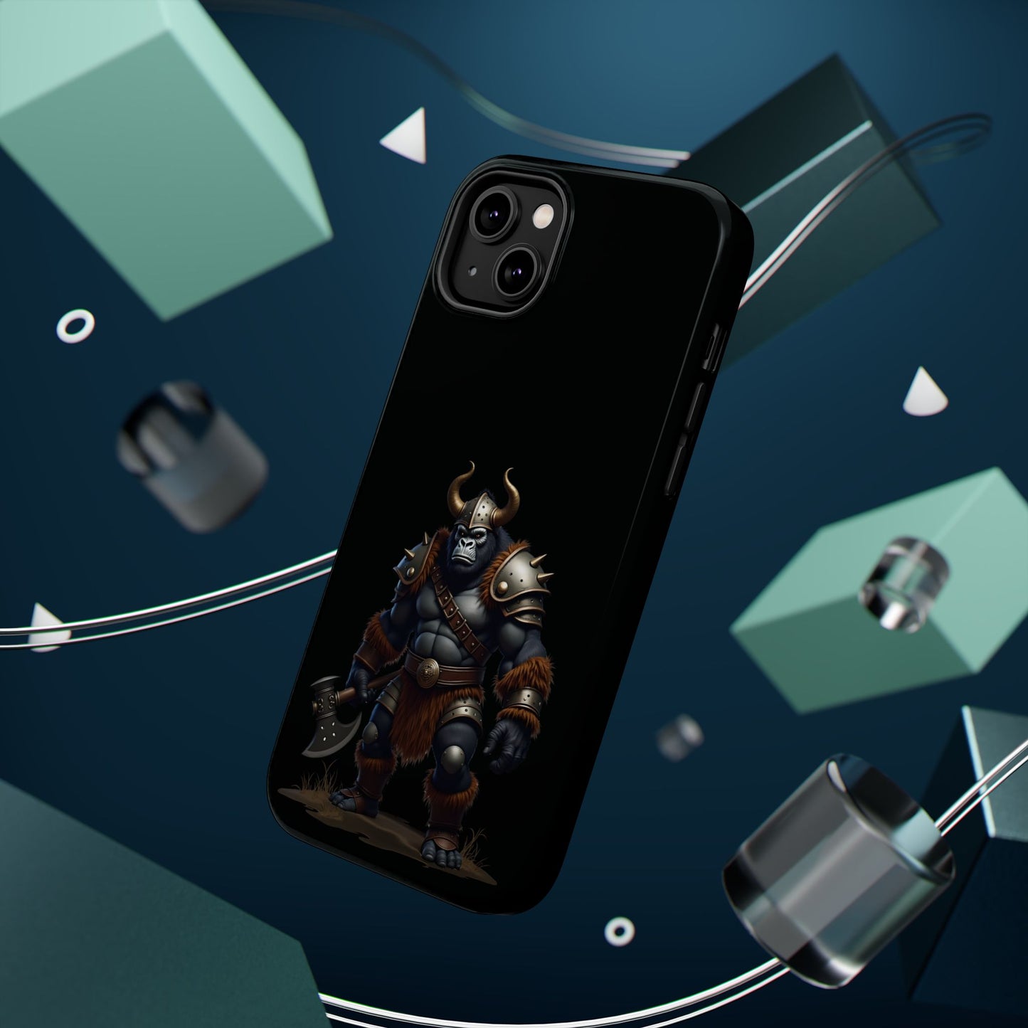 Gorilla Warlord Phone Case – Power, Armor & Primal Strength