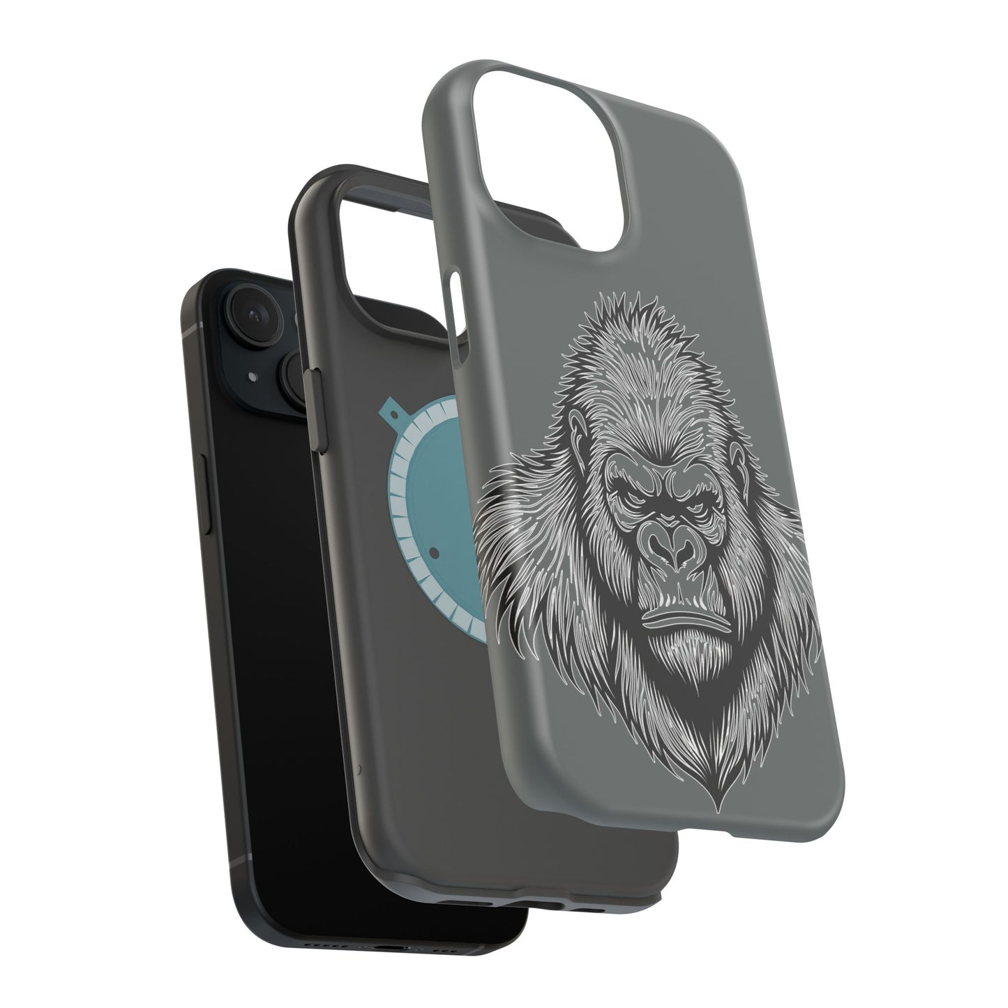 Gorilla Phone Case - Powerful Silverback Design | Protective & Stylish Cases for Men & Women