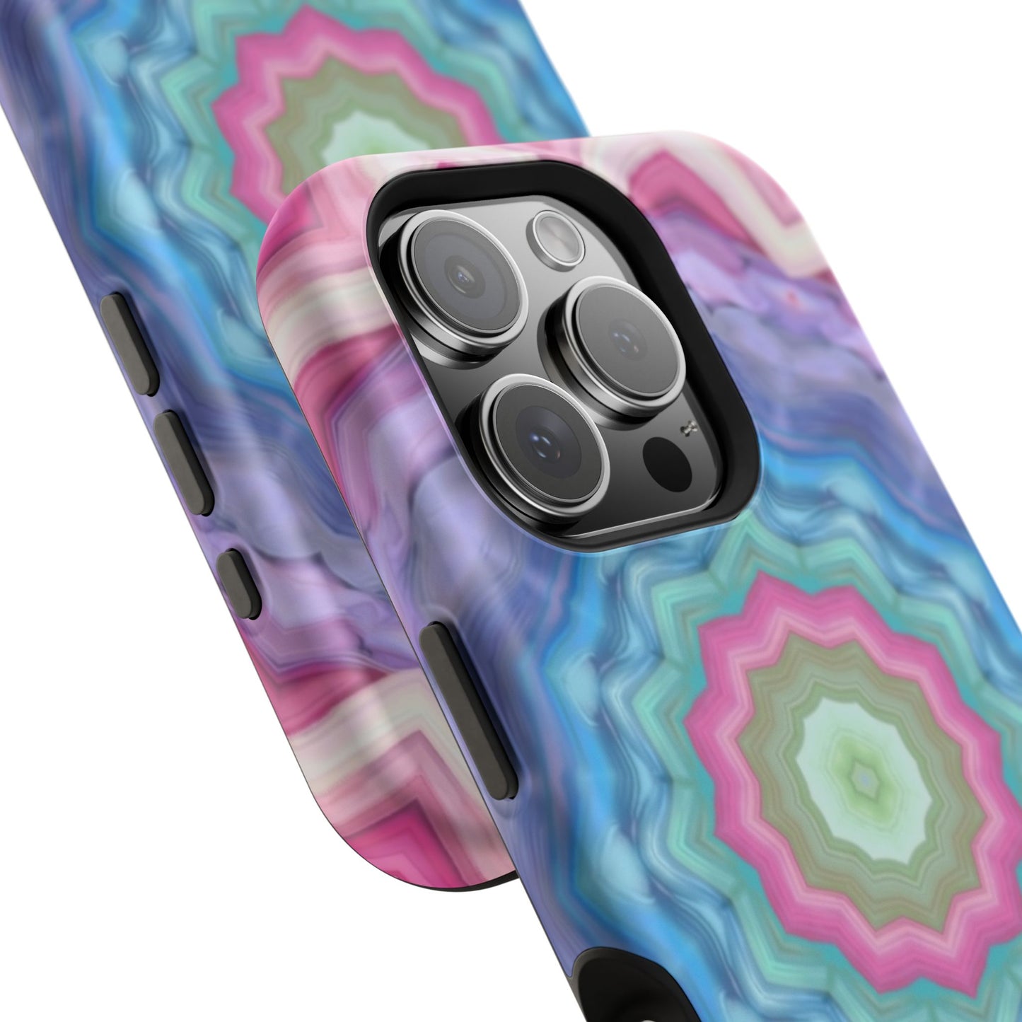 Abstract Phone Case - Psychedelic iPhone Case, Colorful Gift Idea, Unique Pattern Design