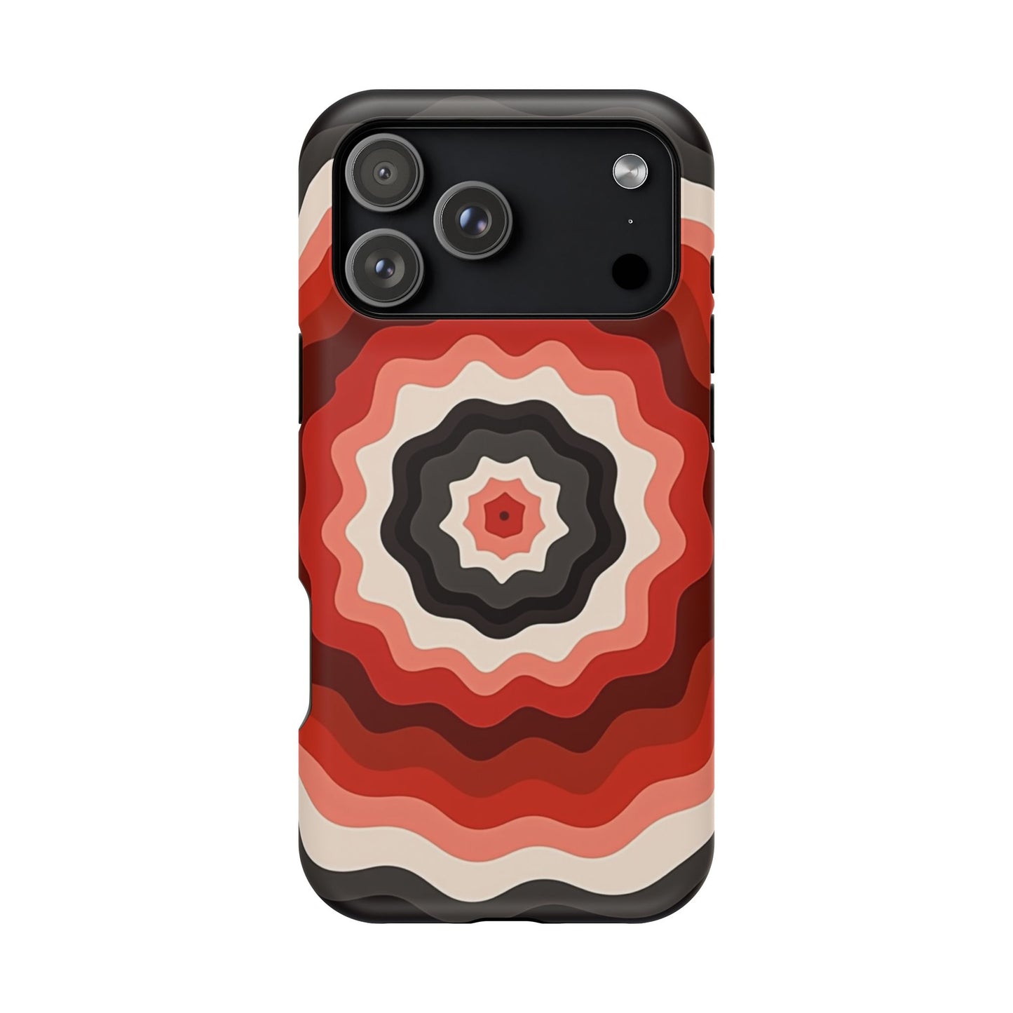 70s Wave Phone Case - Aesthetic iPhone Case, Vintage Gift Idea, Trendy Summer Accessory