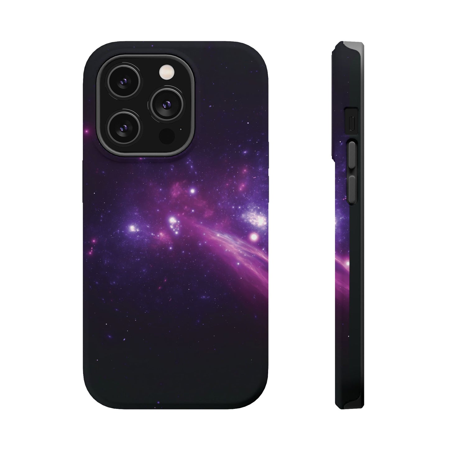 Purple Galaxy Phone Case - Aesthetic iPhone Case | Space Art Design | Gifts for Her | Unique Phone Accessories