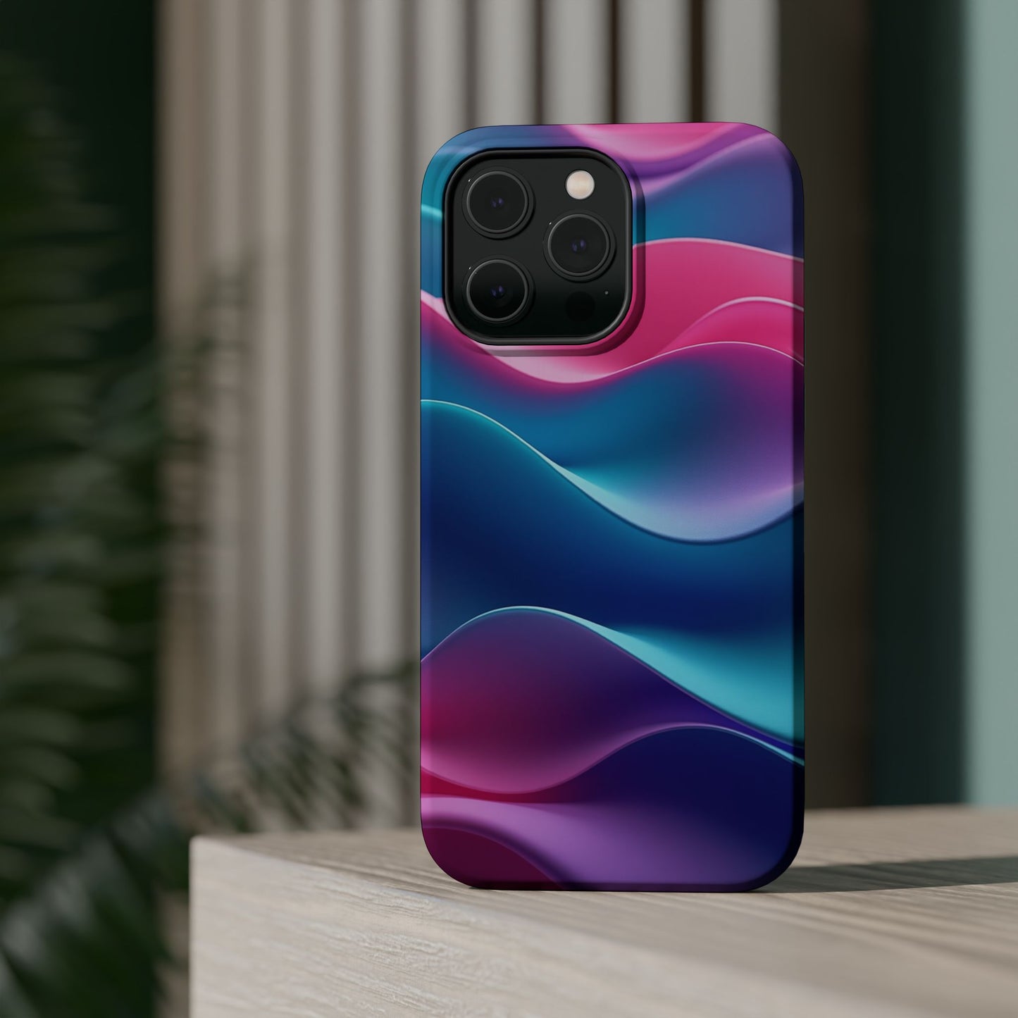 Aesthetic Wave Phone Case - Pastel iPhone Case, Cute Tumbler Gift Idea, Soft Girl Design