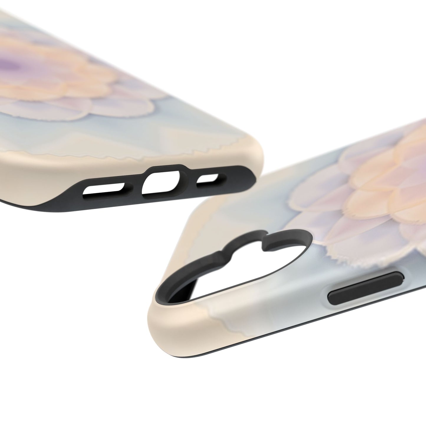 Pastel Mandala Phone Case - Aesthetic iPhone Case, Floral Gift Idea, Spiritual Zen Design